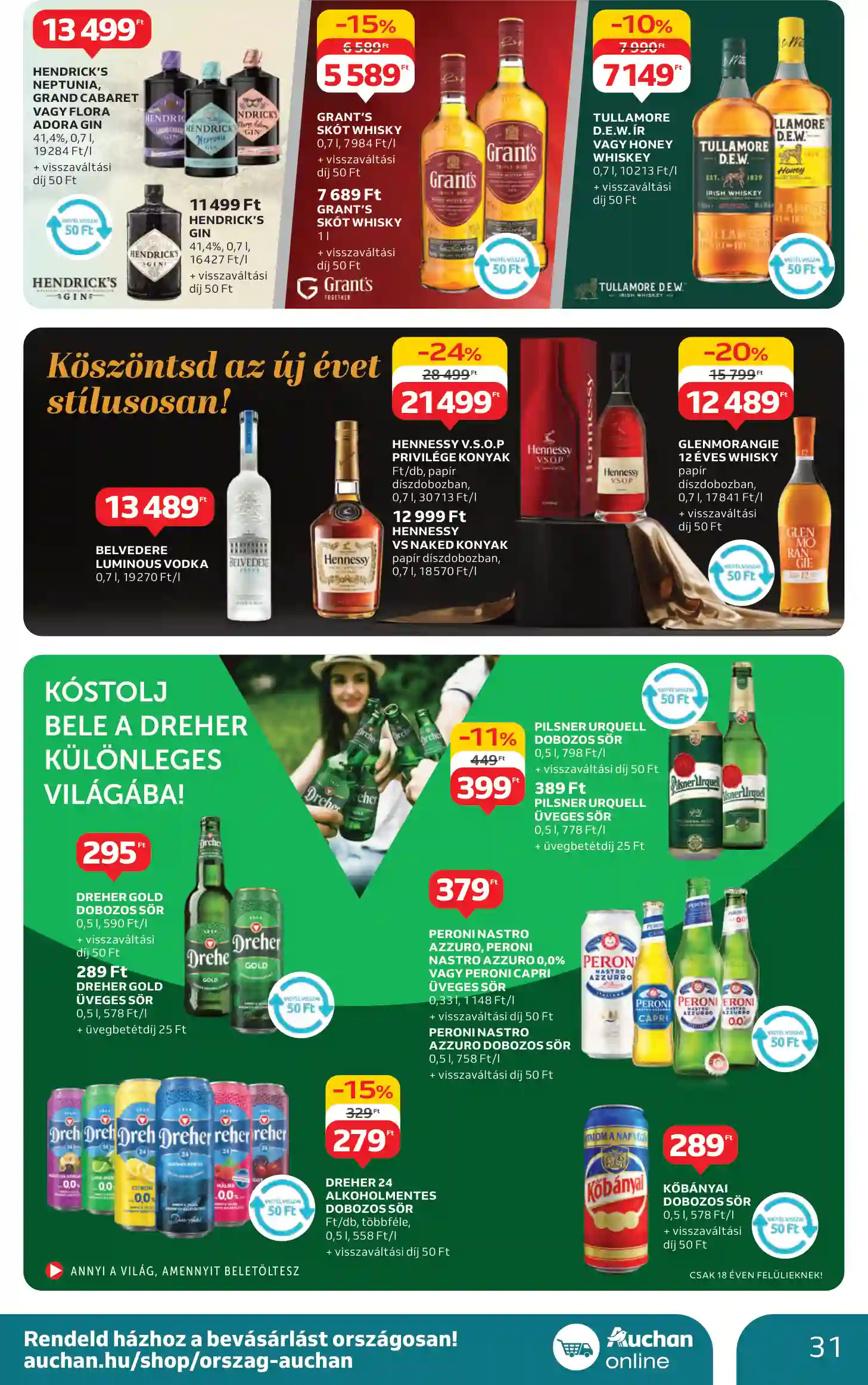 Auchan akciós újság 51. hét (25 oldal)