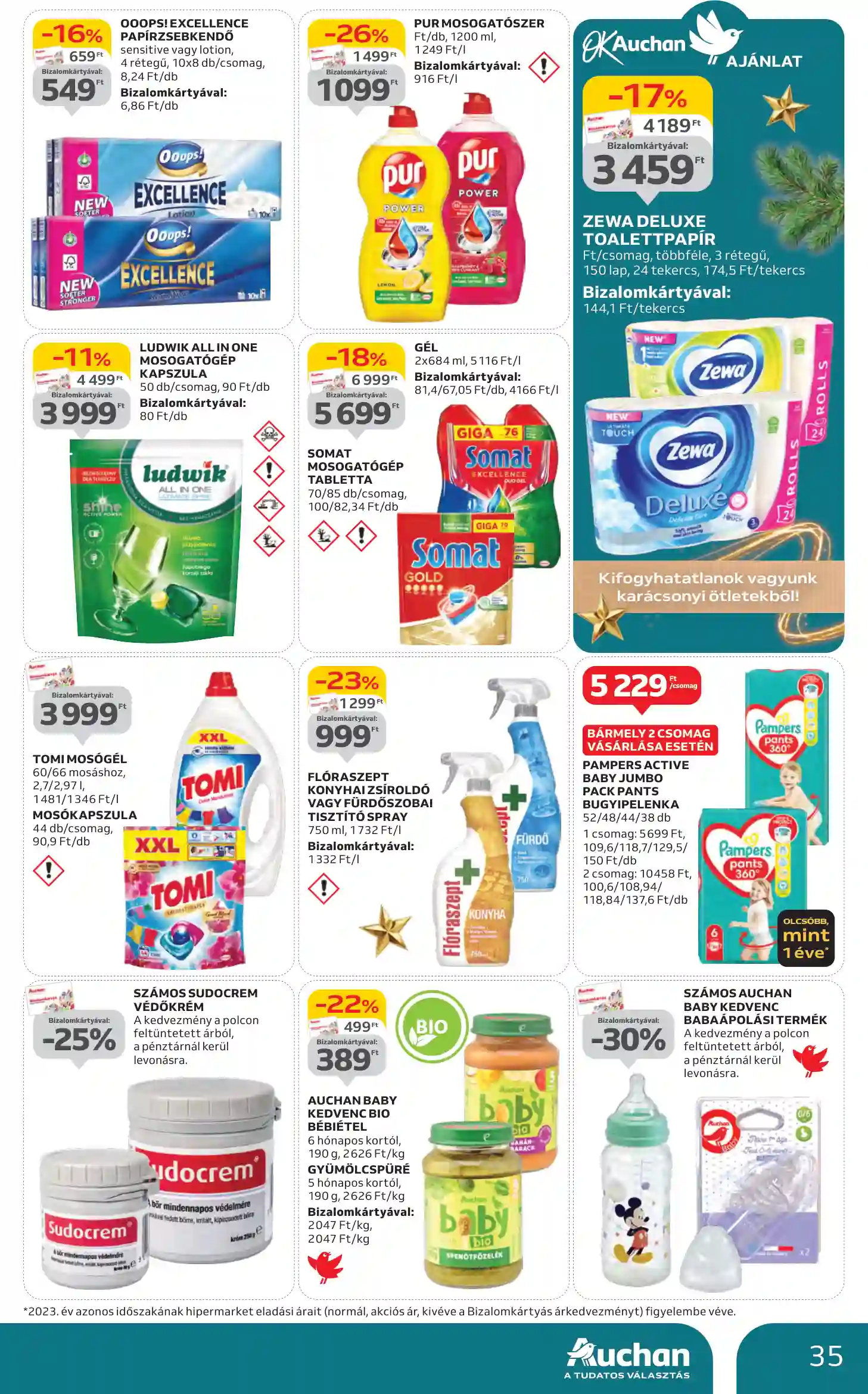 Auchan akciós újság 51. hét (29 oldal)
