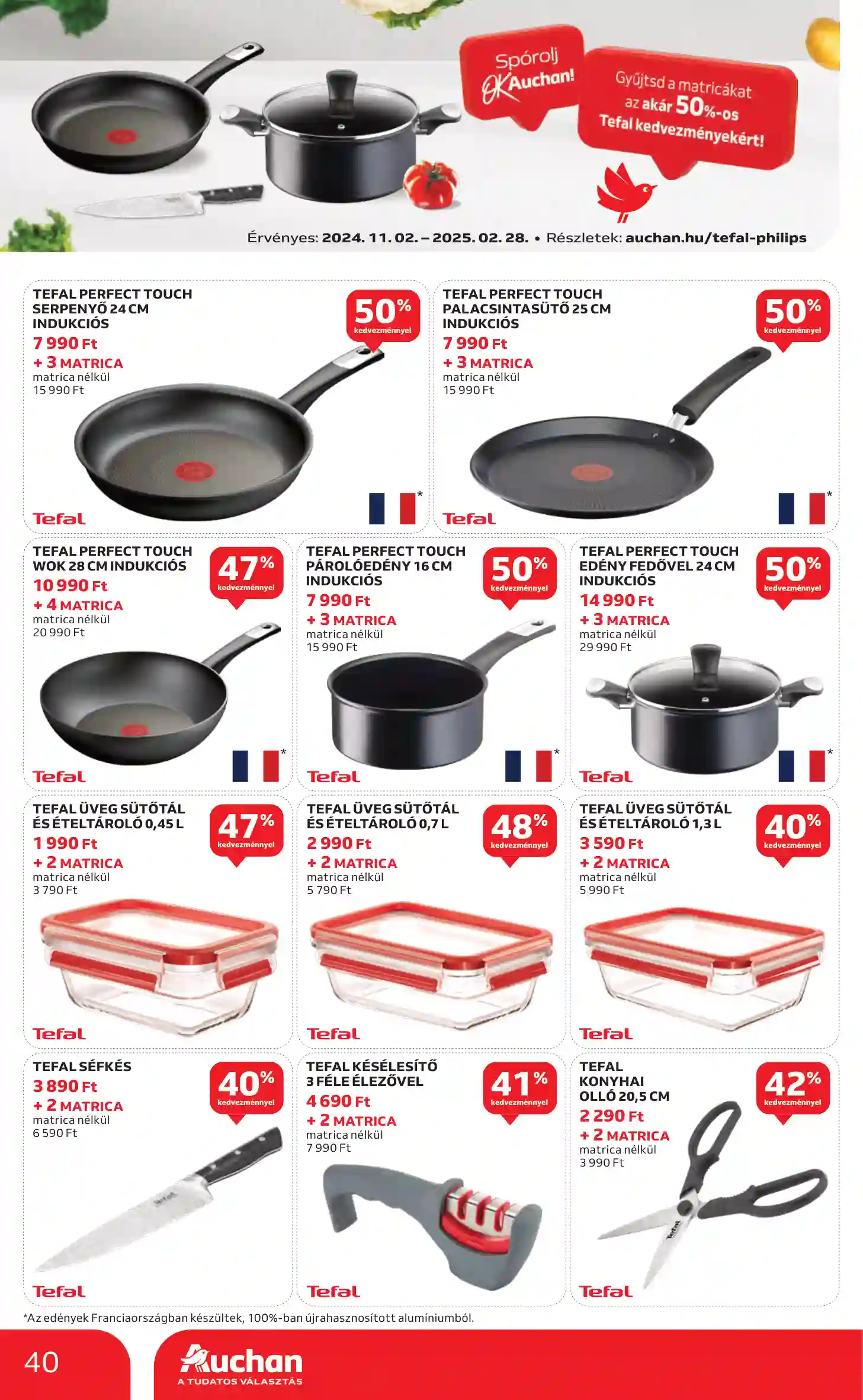 Auchan akciós újság 51. hét (34 oldal)