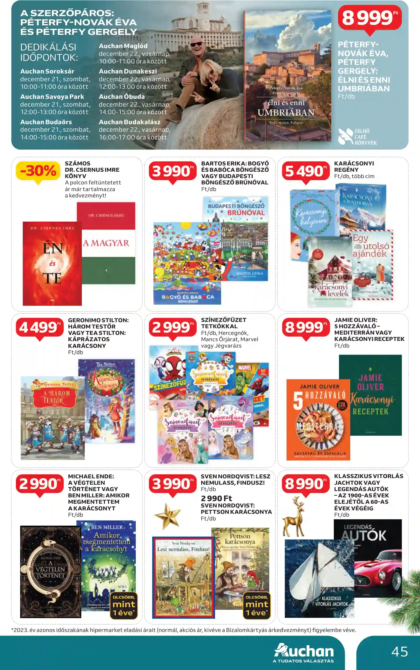 Auchan akciós újság 51. hét (40 oldal)