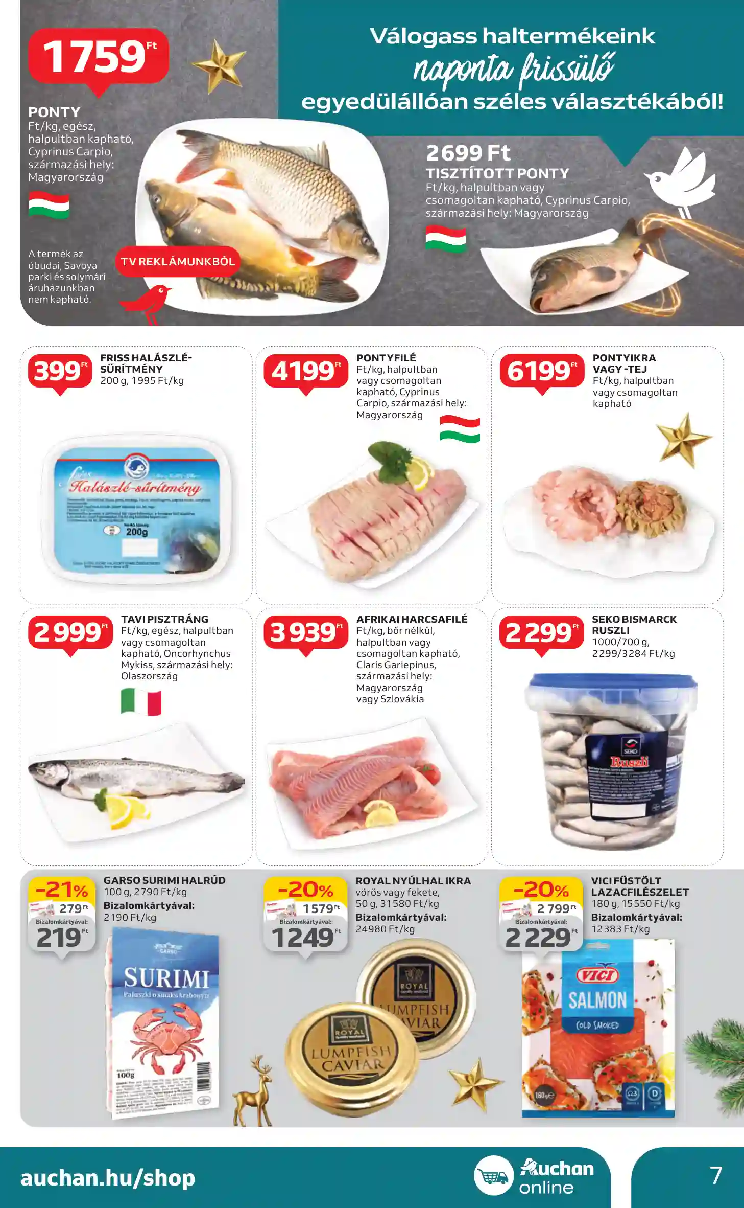 Auchan akciós újság 51. hét (43 oldal)