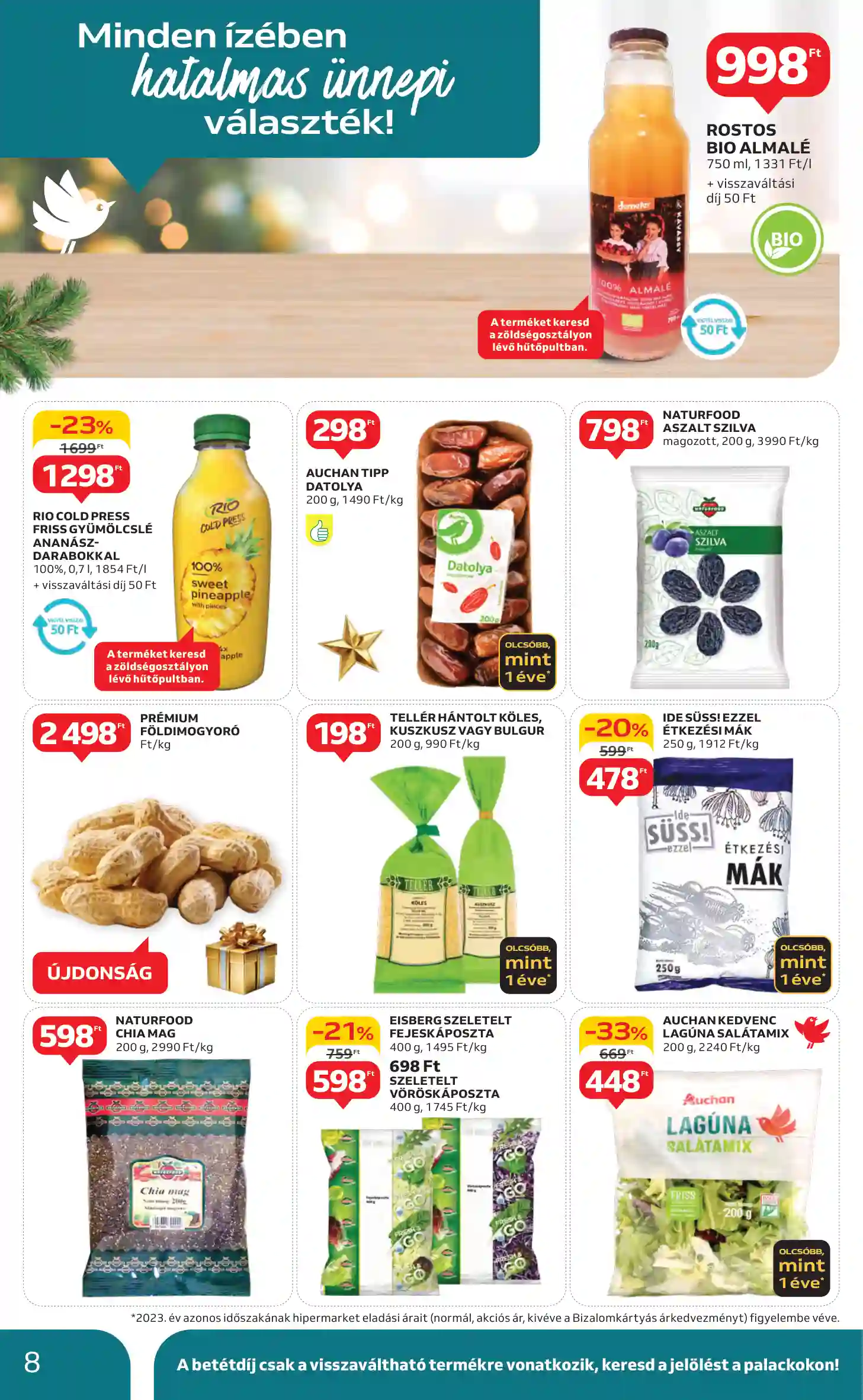 Auchan akciós újság 51. hét (44 oldal)