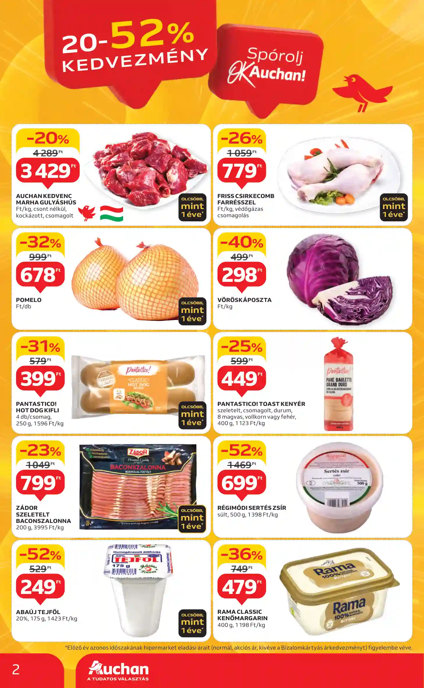 Auchan akciós újság 52. hét (2 oldal)