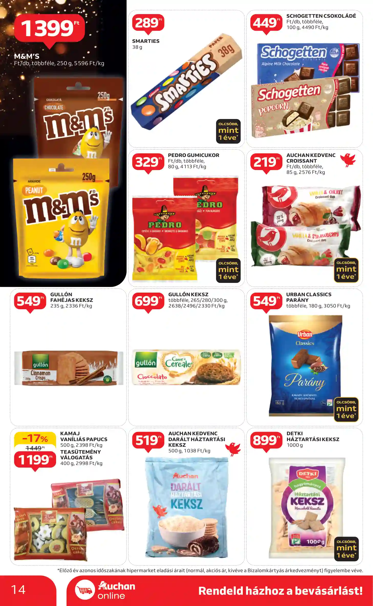 Auchan akciós újság 52. hét (6 oldal)