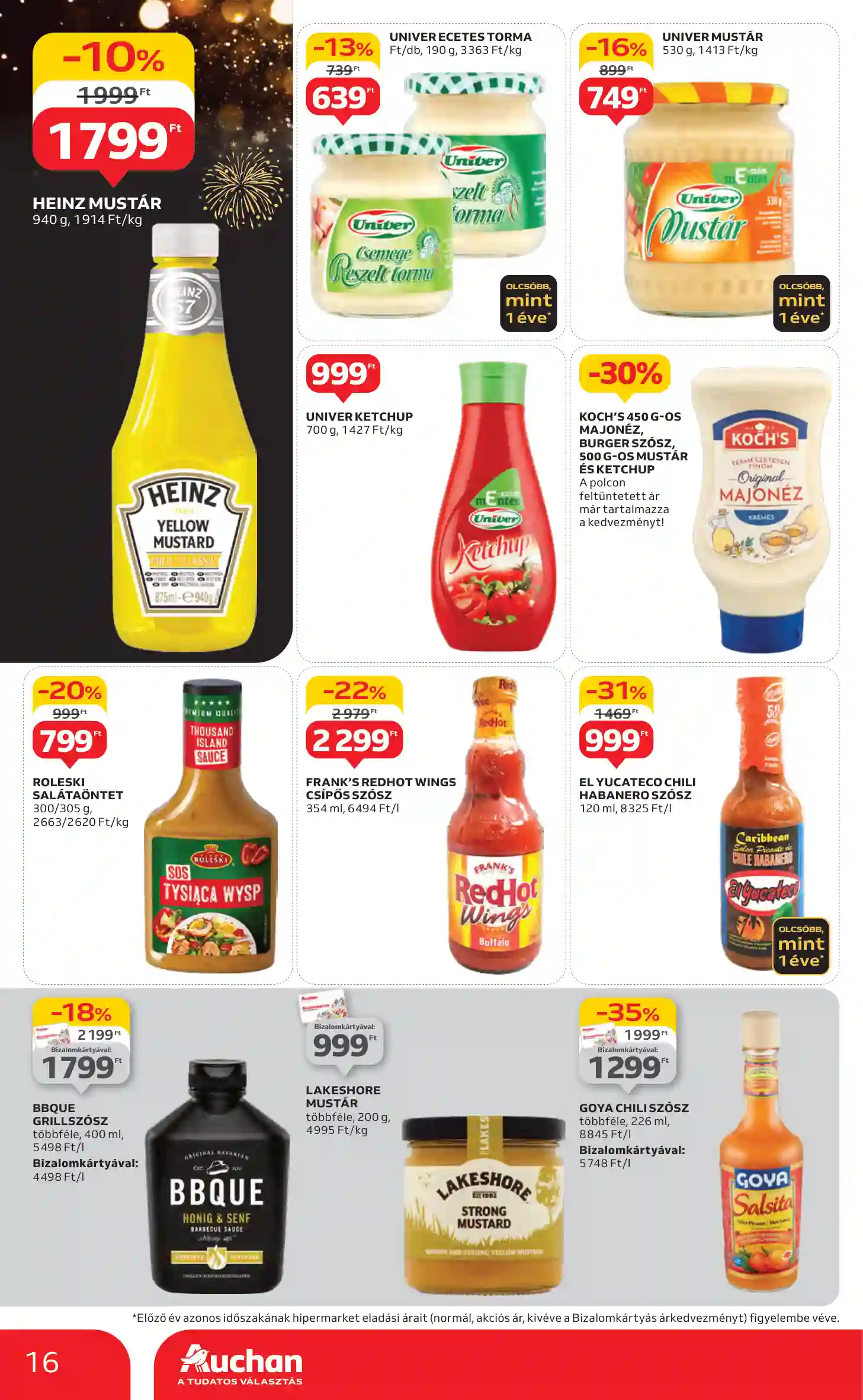 Auchan akciós újság 52. hét (8 oldal)