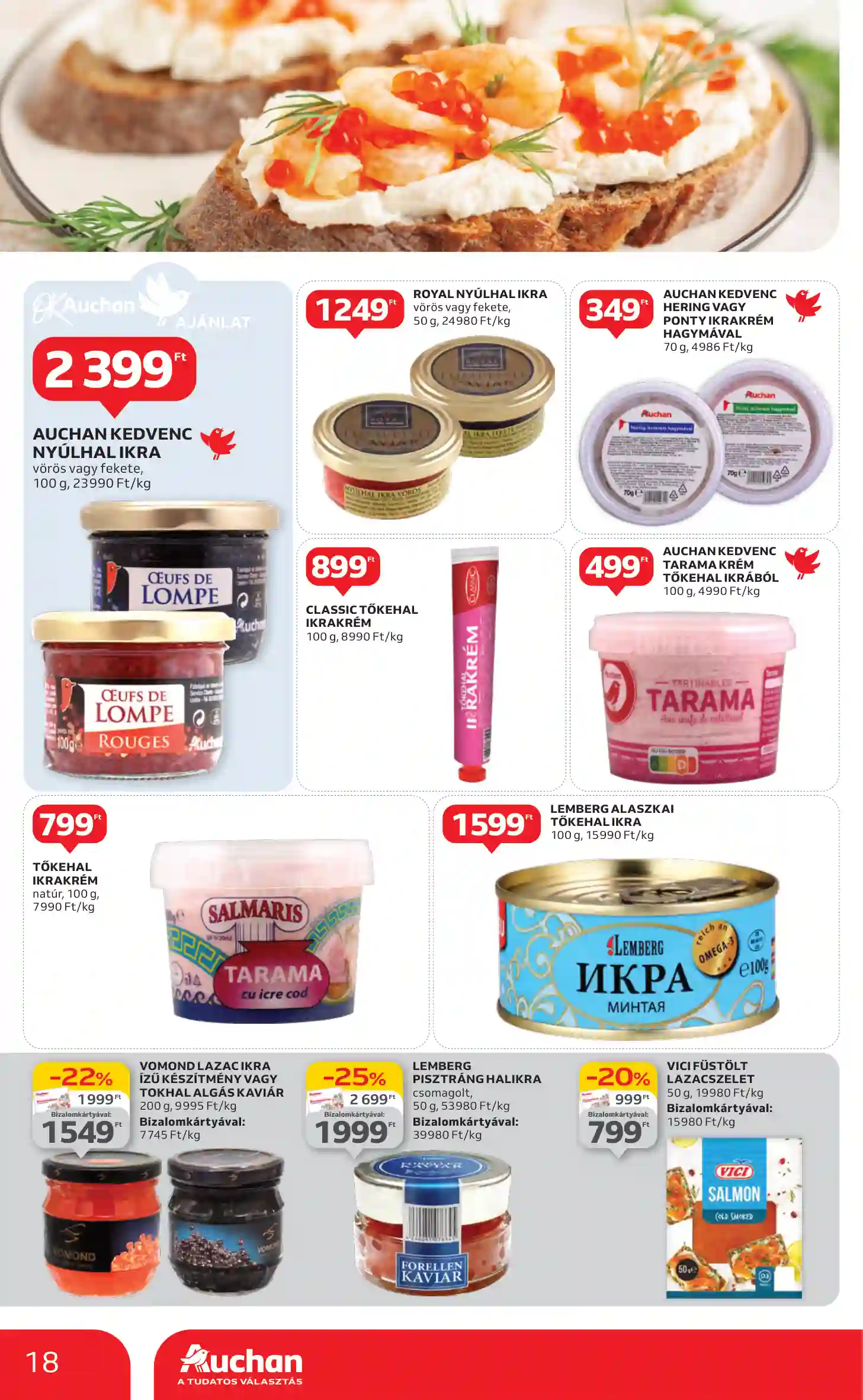 Auchan akciós újság 52. hét (10 oldal)
