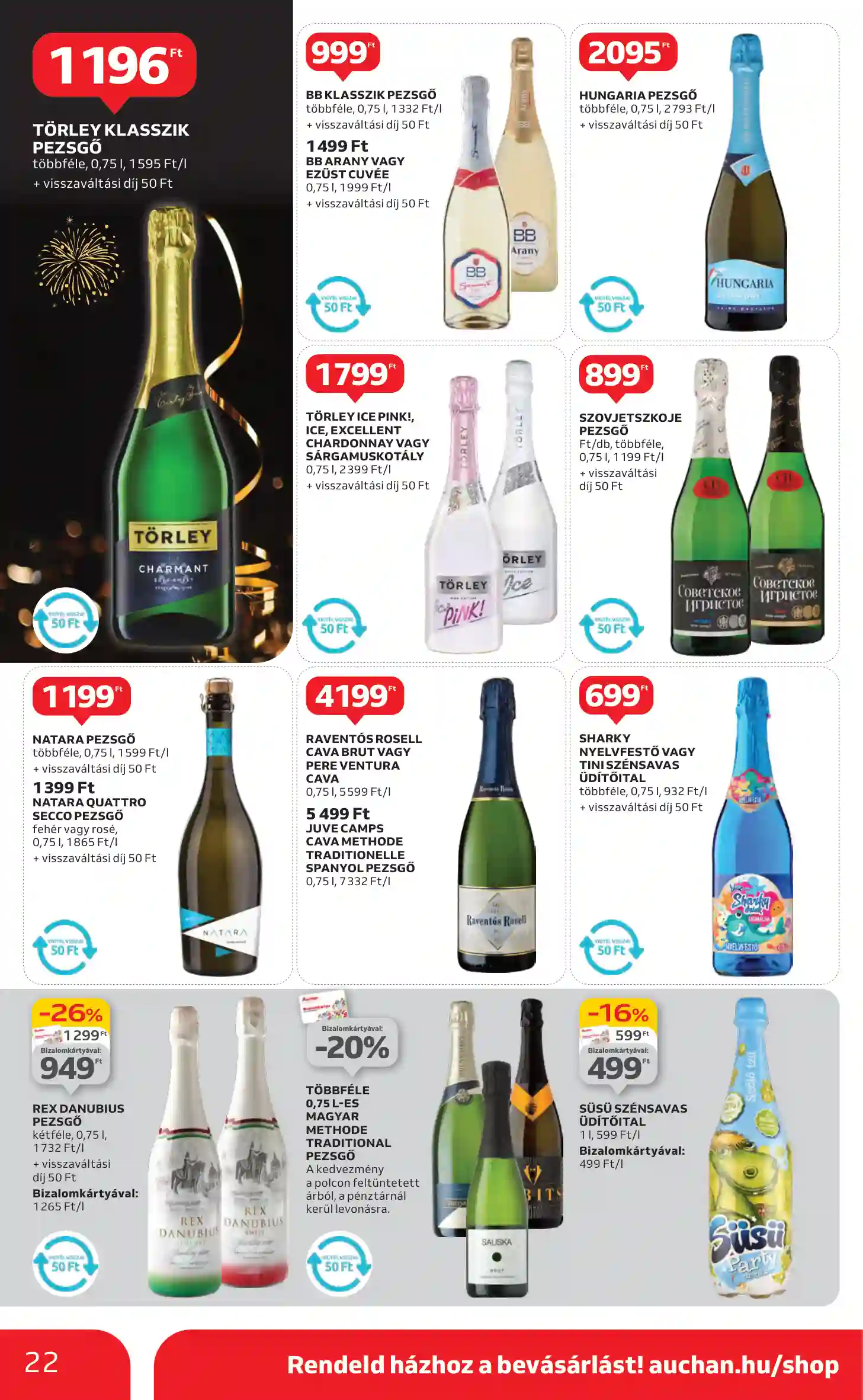 Auchan akciós újság 52. hét (15 oldal)