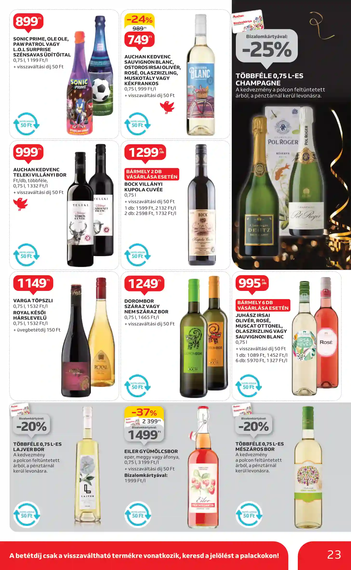 Auchan akciós újság 52. hét (16 oldal)