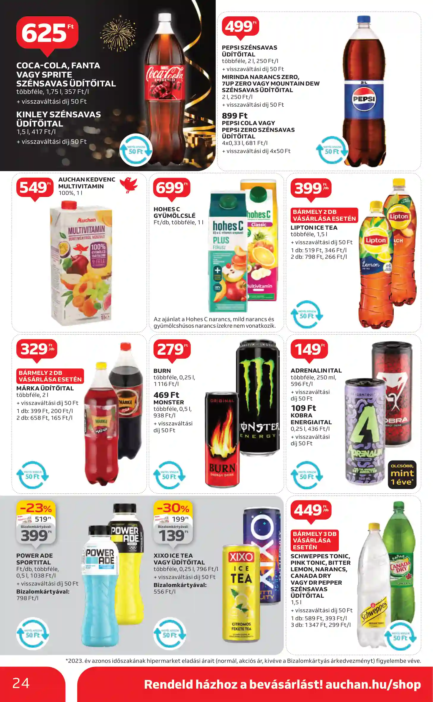 Auchan akciós újság 52. hét (17 oldal)