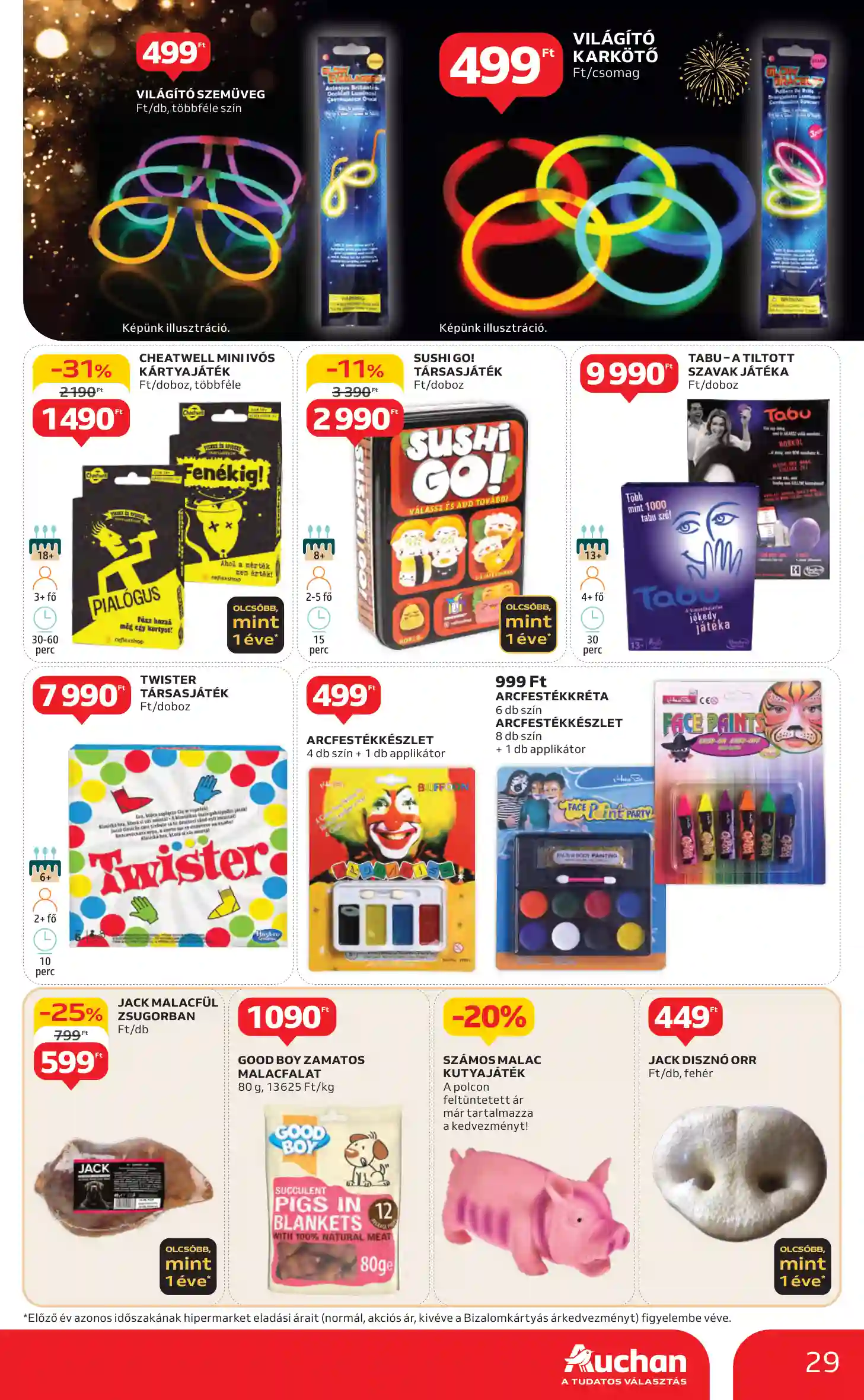 Auchan akciós újság 52. hét (22 oldal)