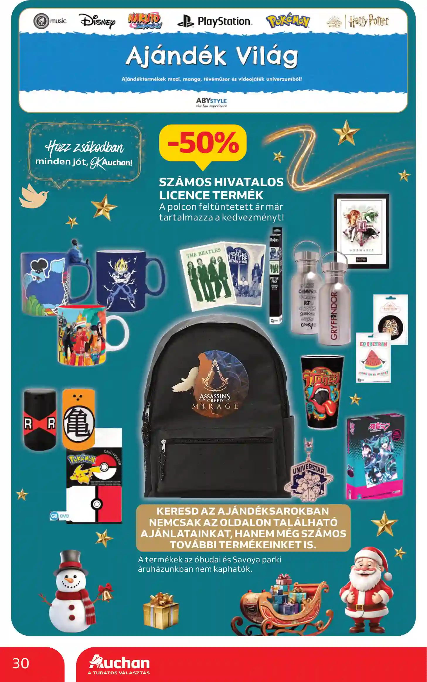 Auchan akciós újság 52. hét (23 oldal)