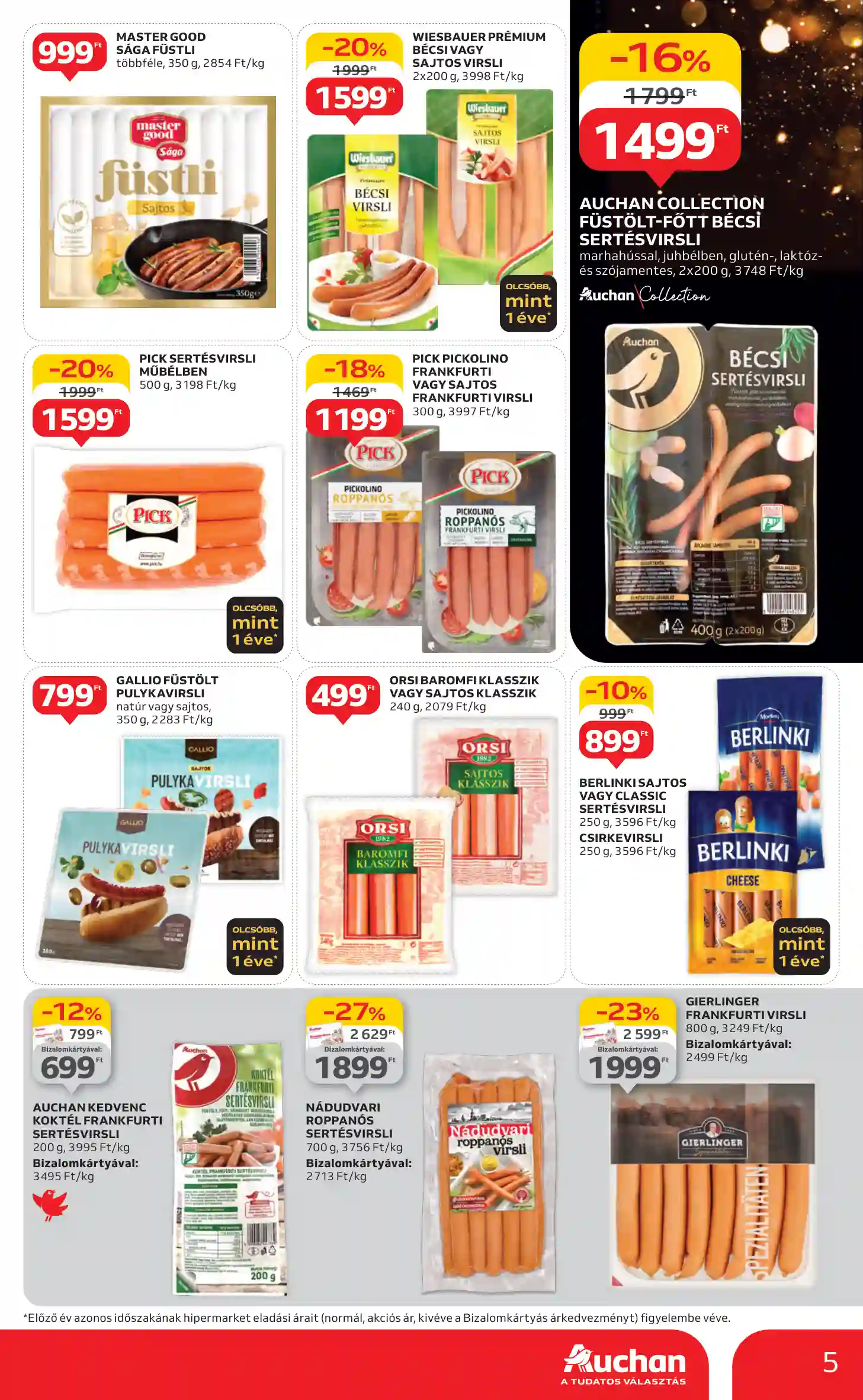 Auchan akciós újság 52. hét (31 oldal)