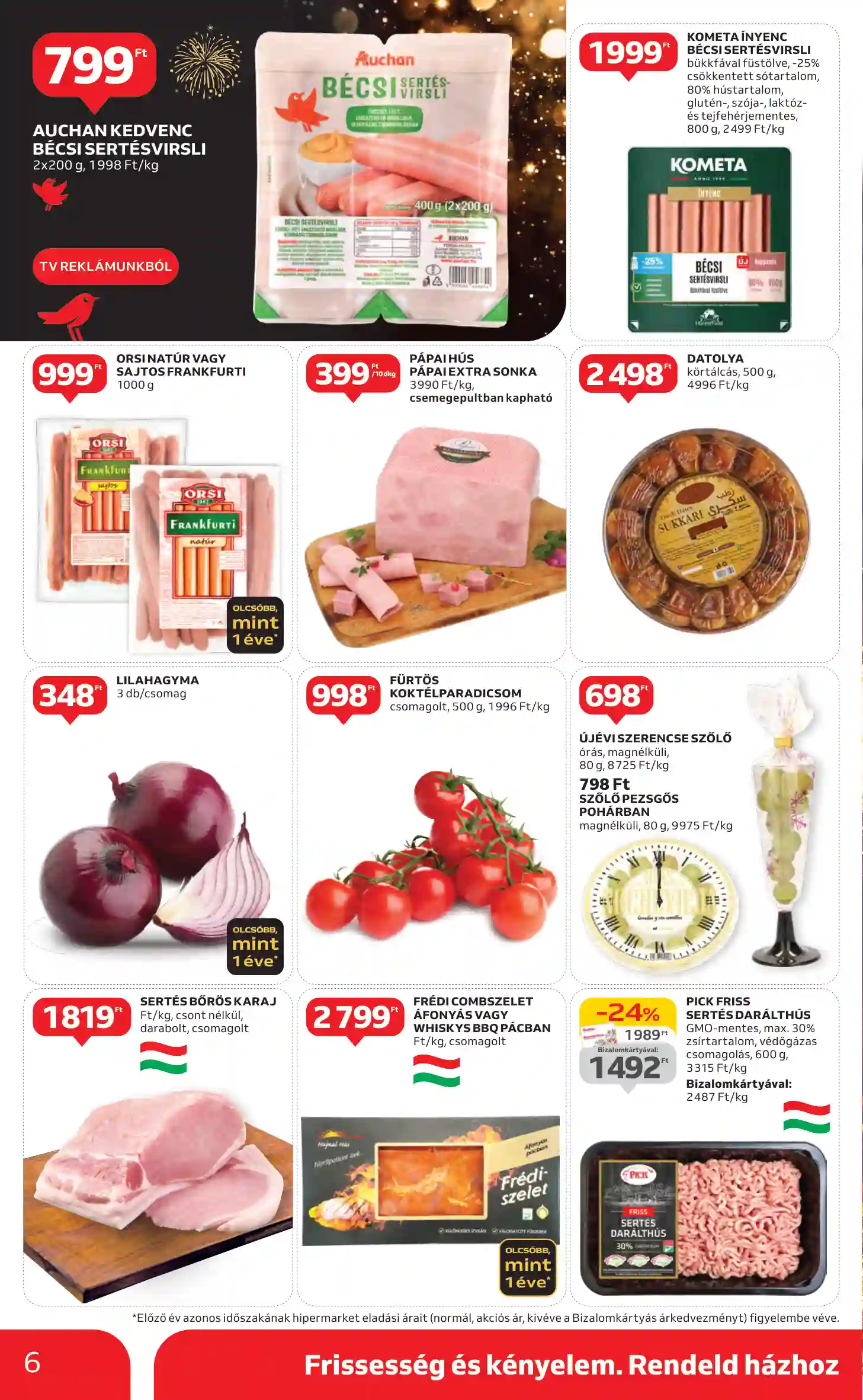 Auchan akciós újság 52. hét (32 oldal)