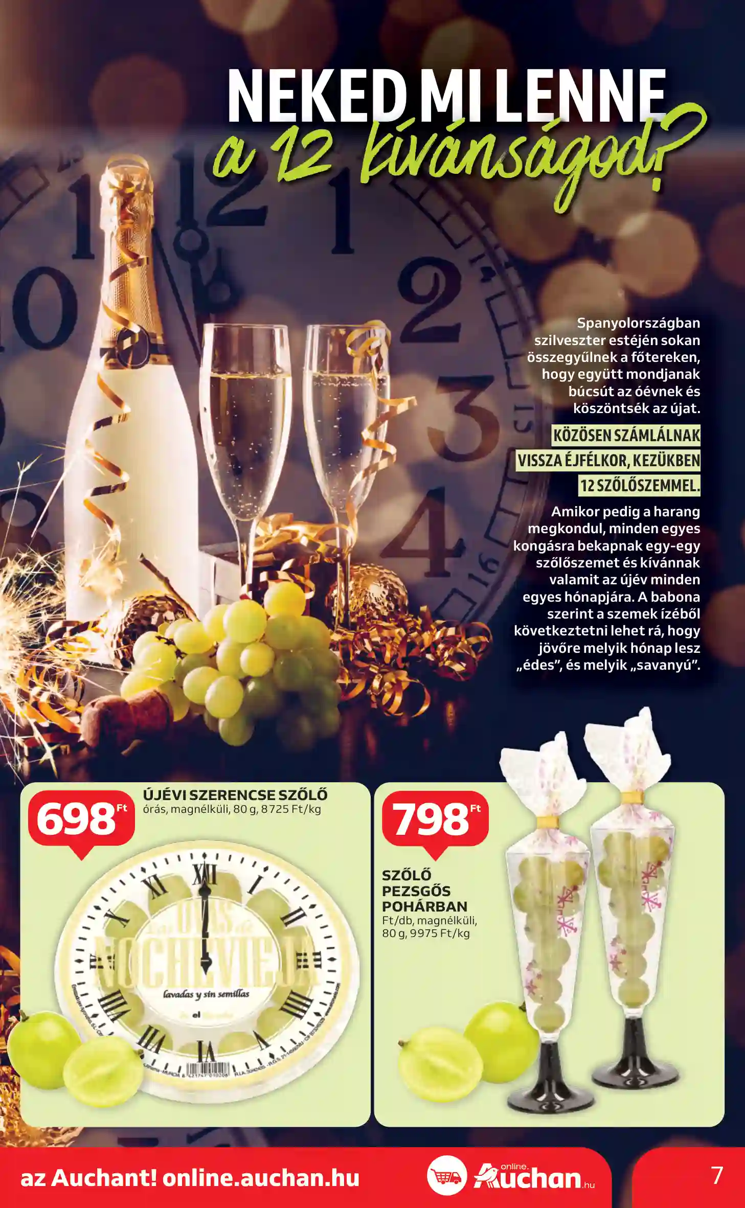 Auchan akciós újság 52. hét (33 oldal)