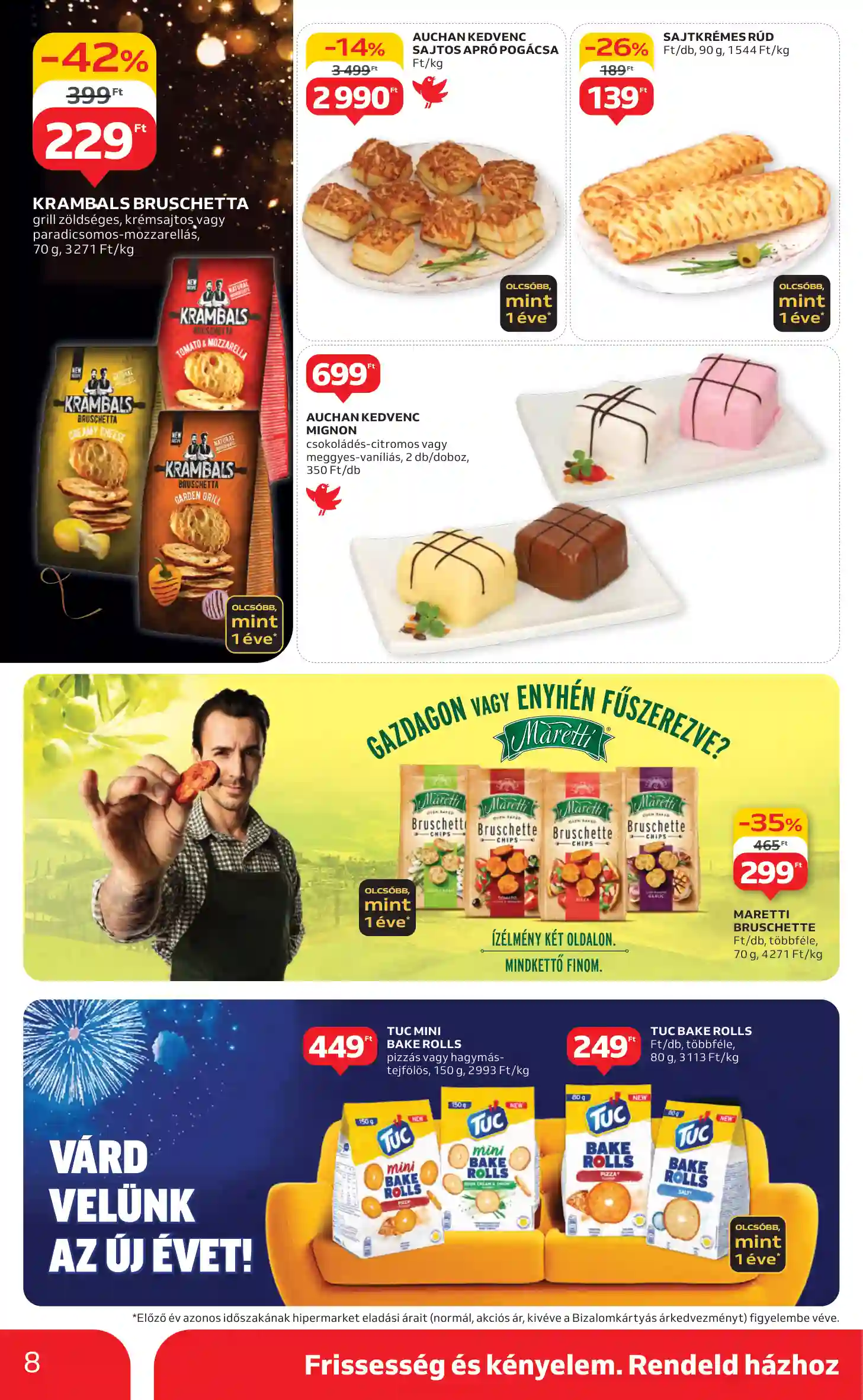 Auchan akciós újság 52. hét (34 oldal)