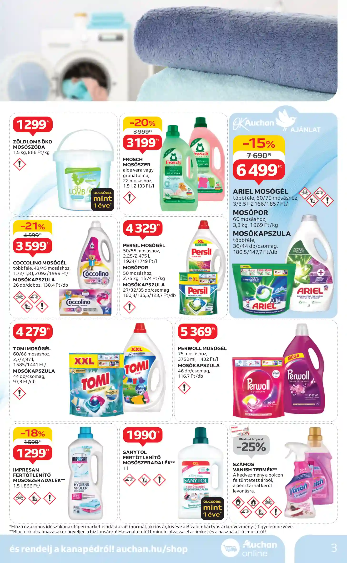 Auchan akciós újság 52. hét (13 oldal)