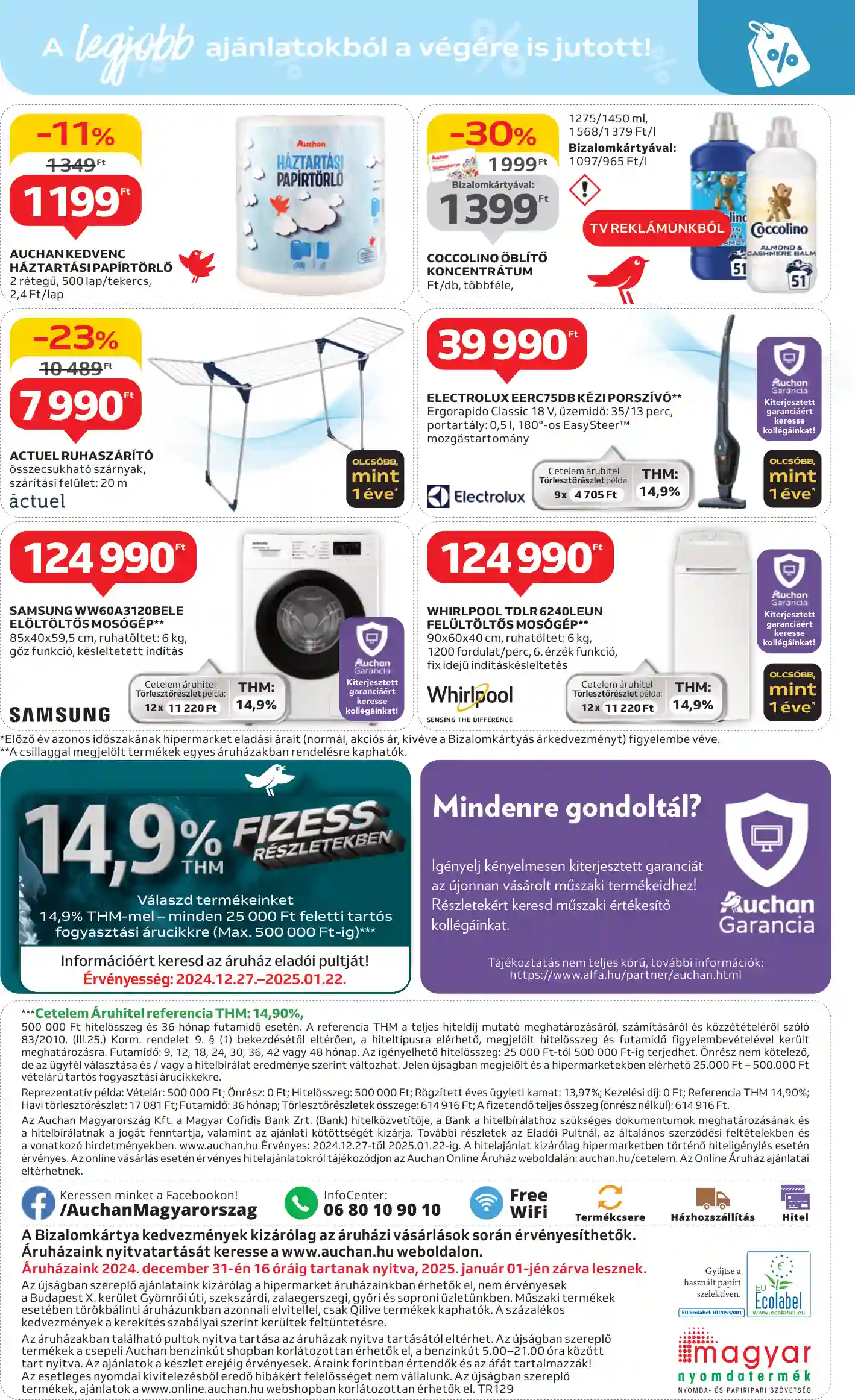 Auchan akciós újság 52. hét (17 oldal)