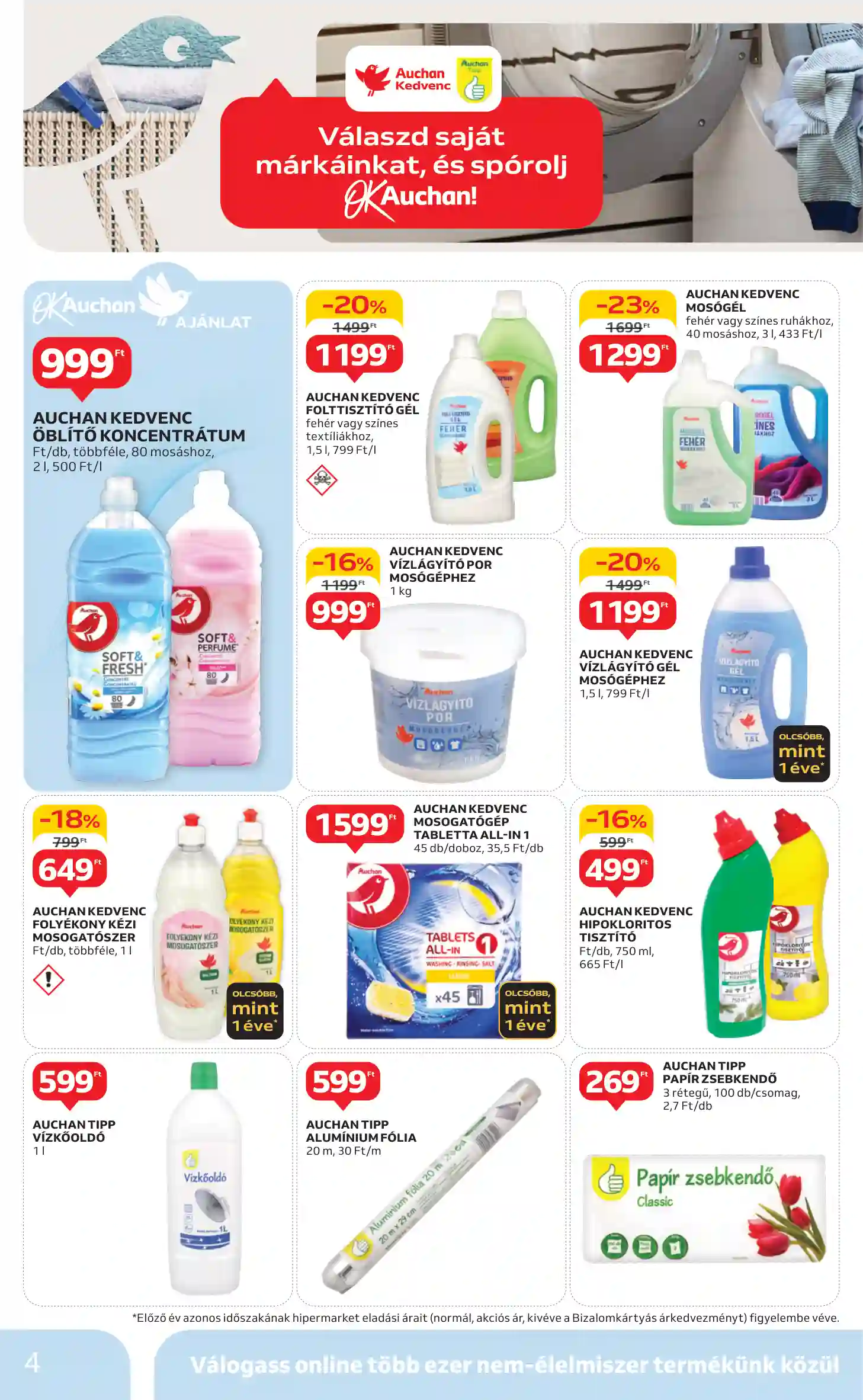 Auchan akciós újság 52. hét (18 oldal)
