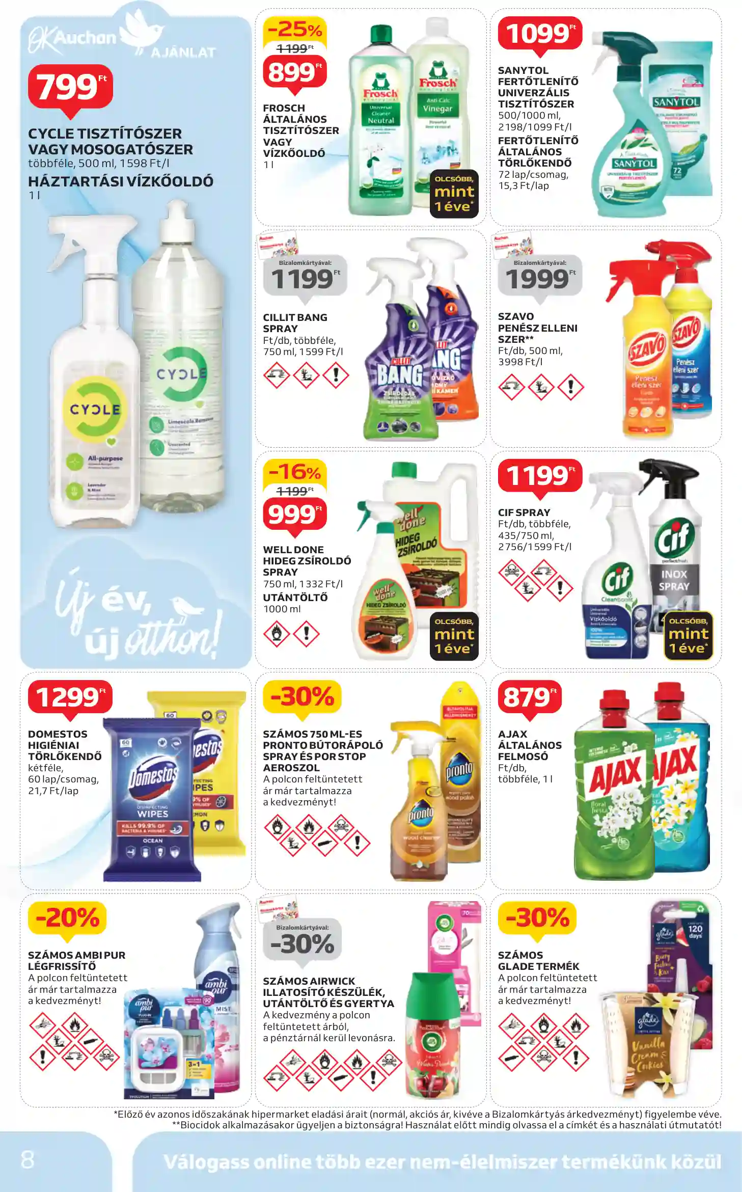 Auchan akciós újság 52. hét (22 oldal)