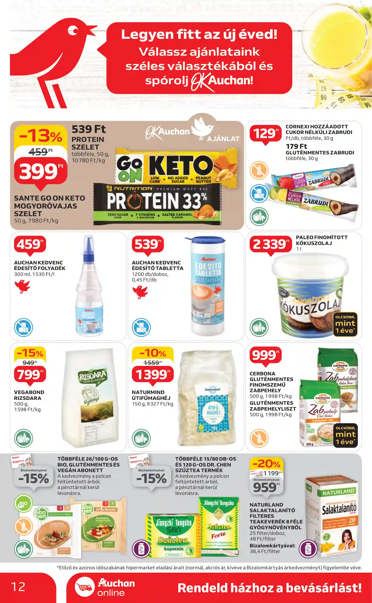 Auchan akciós újság 1. hét (4 oldal)