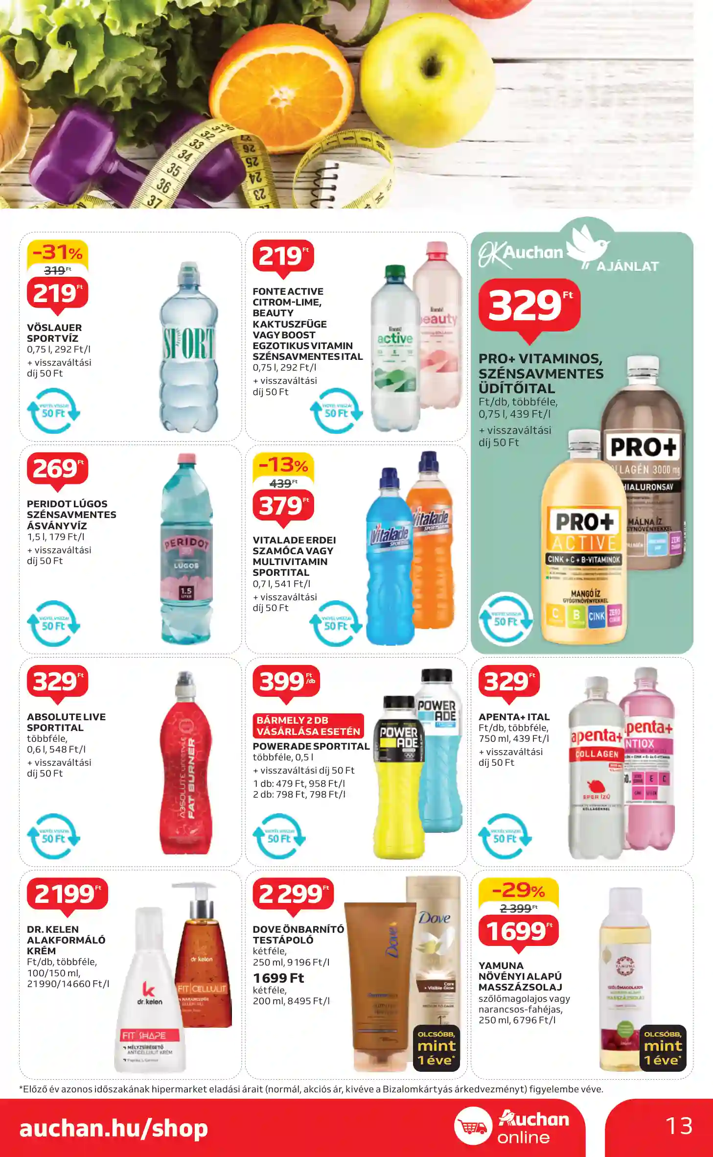 Auchan akciós újság 1. hét (5 oldal)