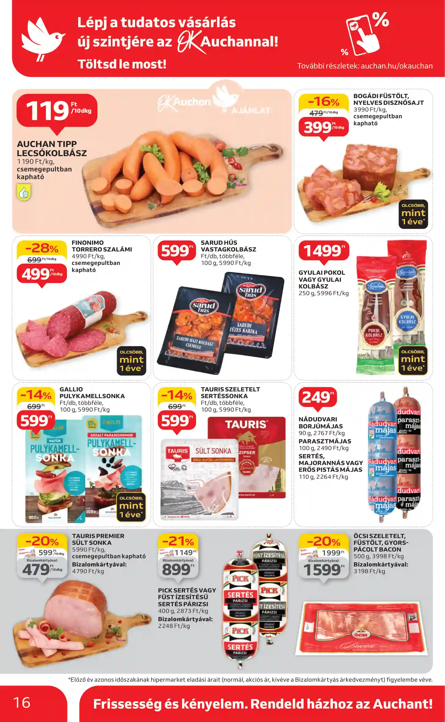 Auchan akciós újság 1. hét (8 oldal)