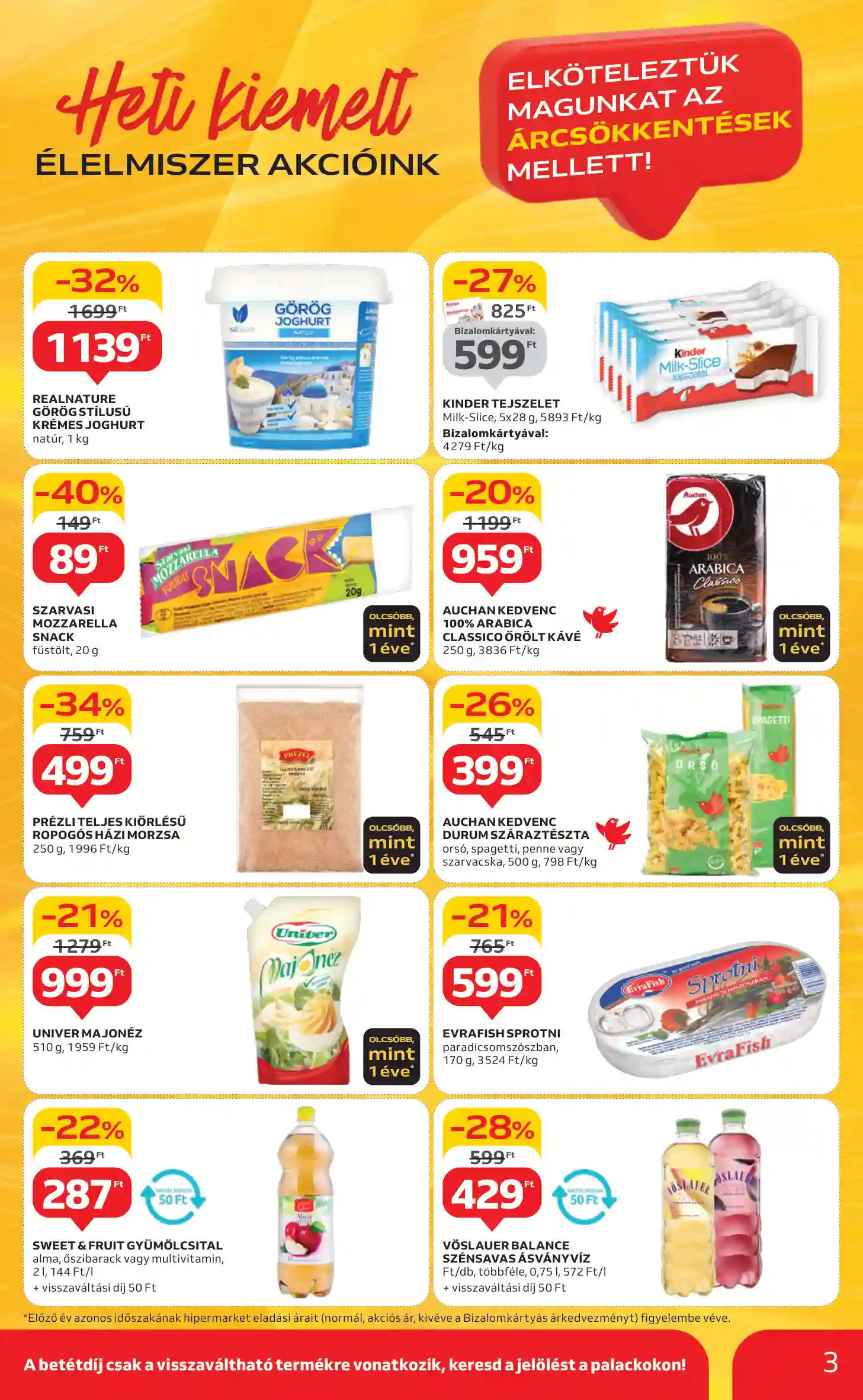 Auchan akciós újság 1. hét (13 oldal)