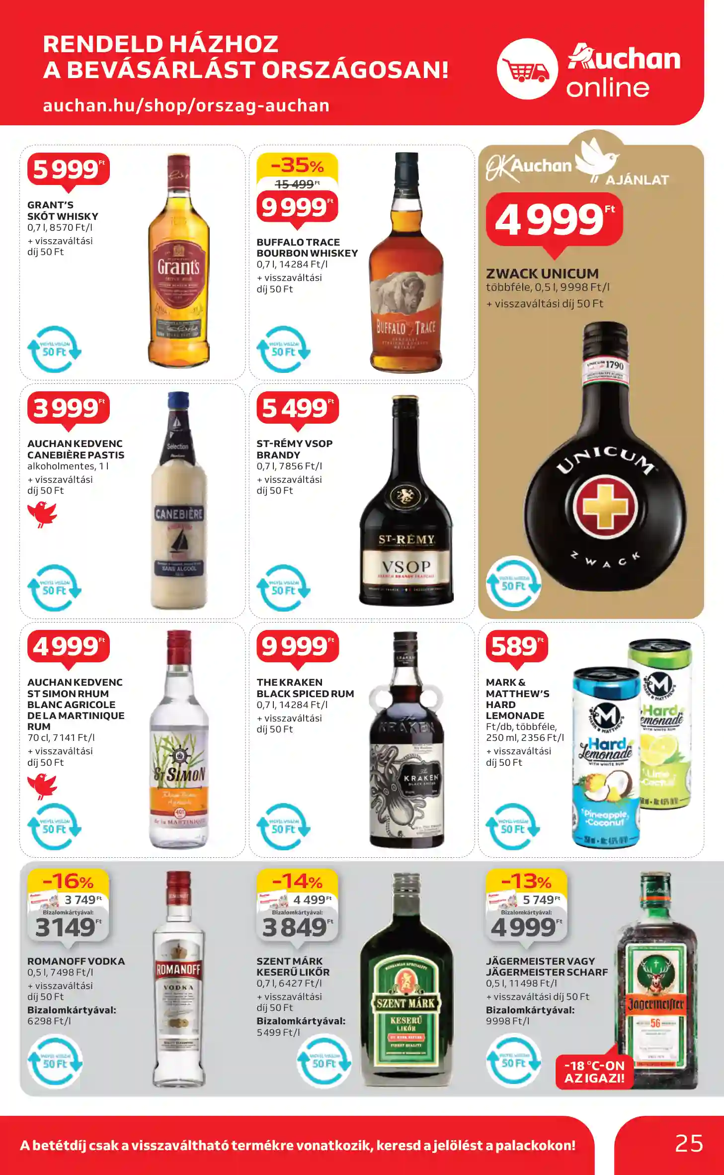 Auchan akciós újság 1. hét (18 oldal)