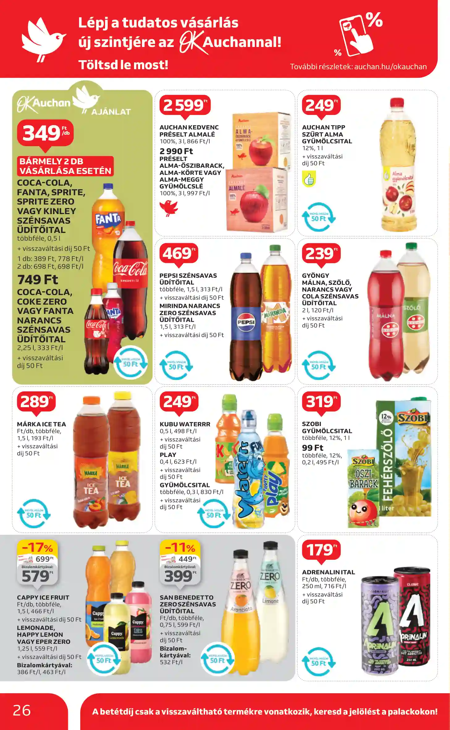 Auchan akciós újság 1. hét (19 oldal)