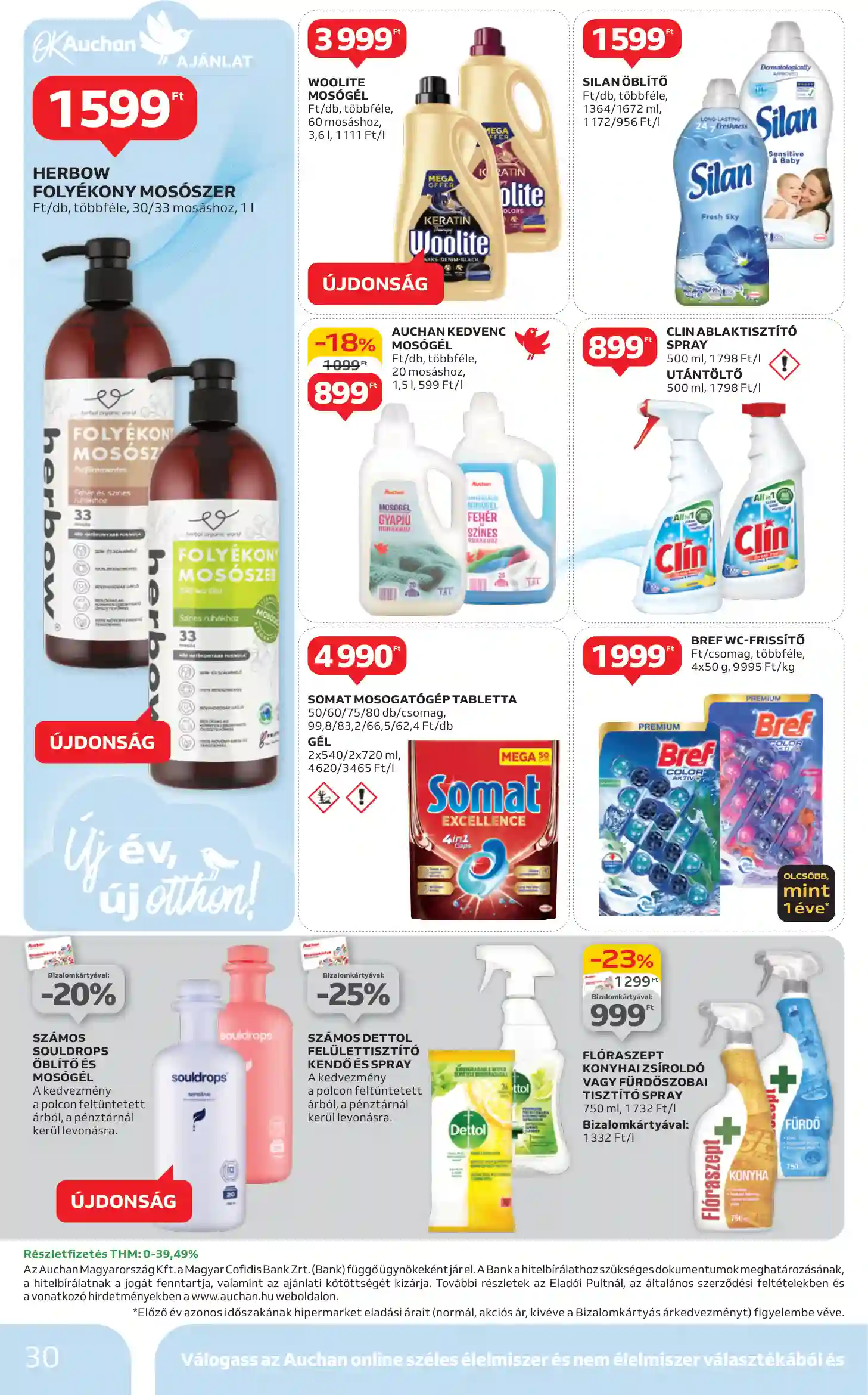 Auchan akciós újság 1. hét (23 oldal)