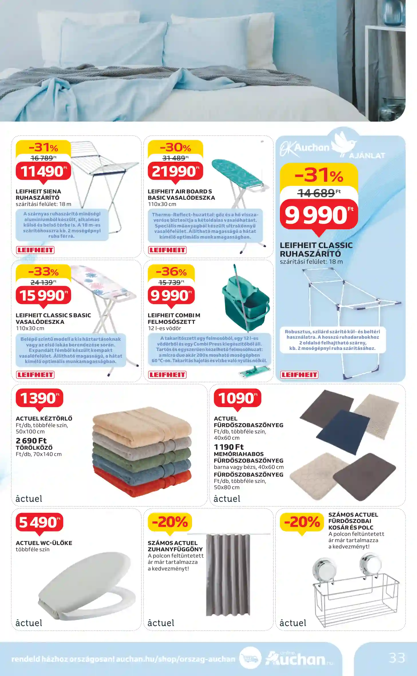 Auchan akciós újság 1. hét (27 oldal)