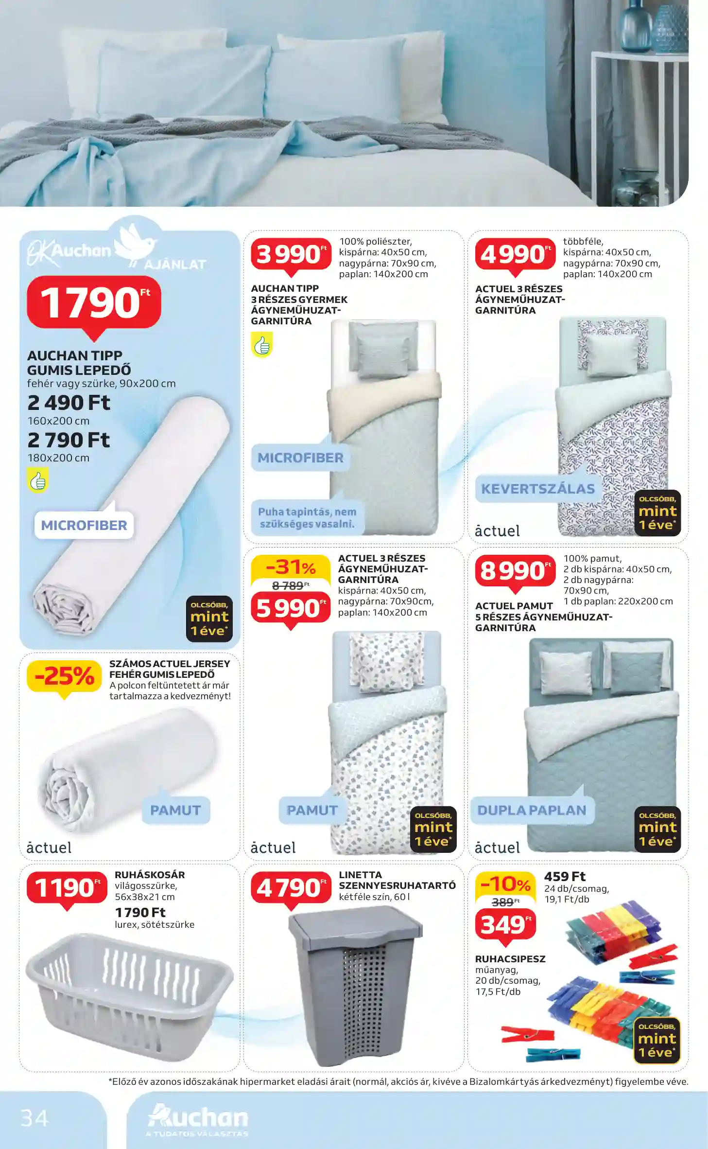 Auchan akciós újság 1. hét (28 oldal)