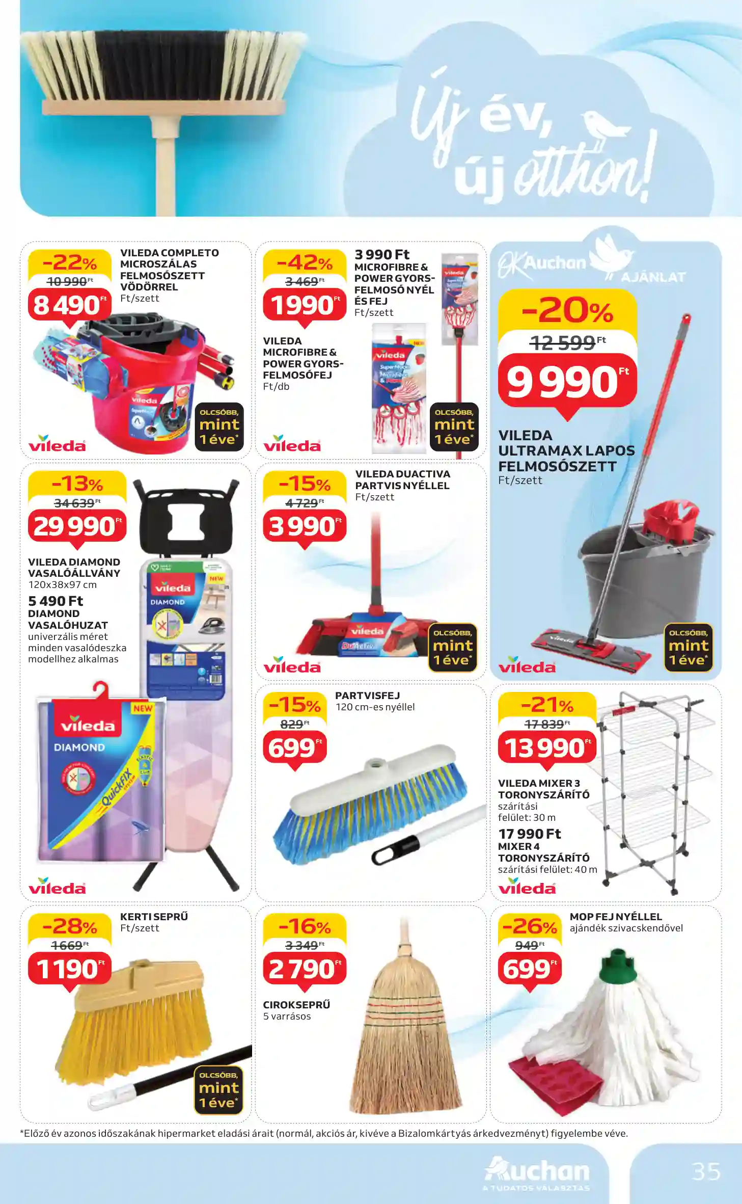 Auchan akciós újság 1. hét (29 oldal)