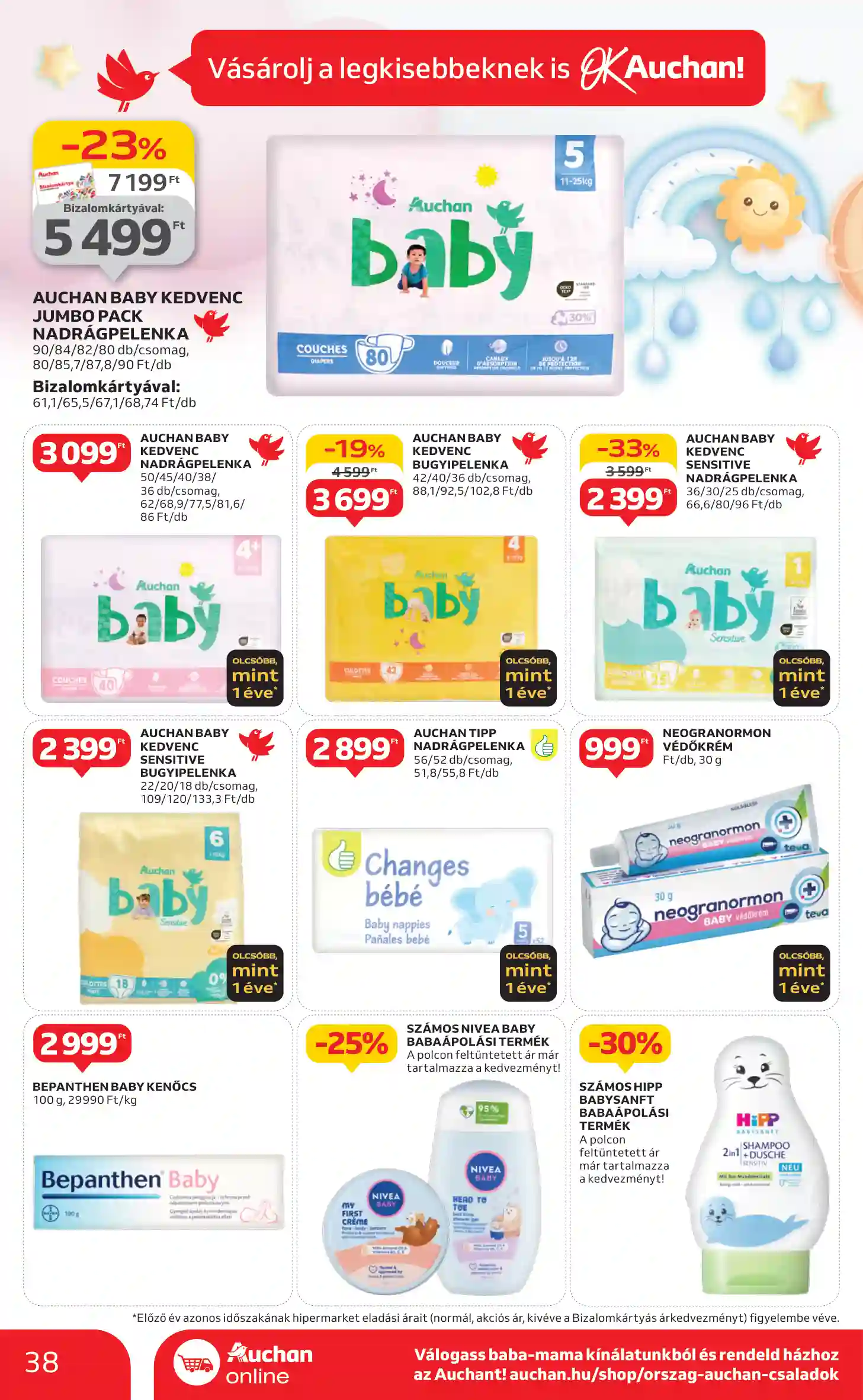 Auchan akciós újság 1. hét (32 oldal)