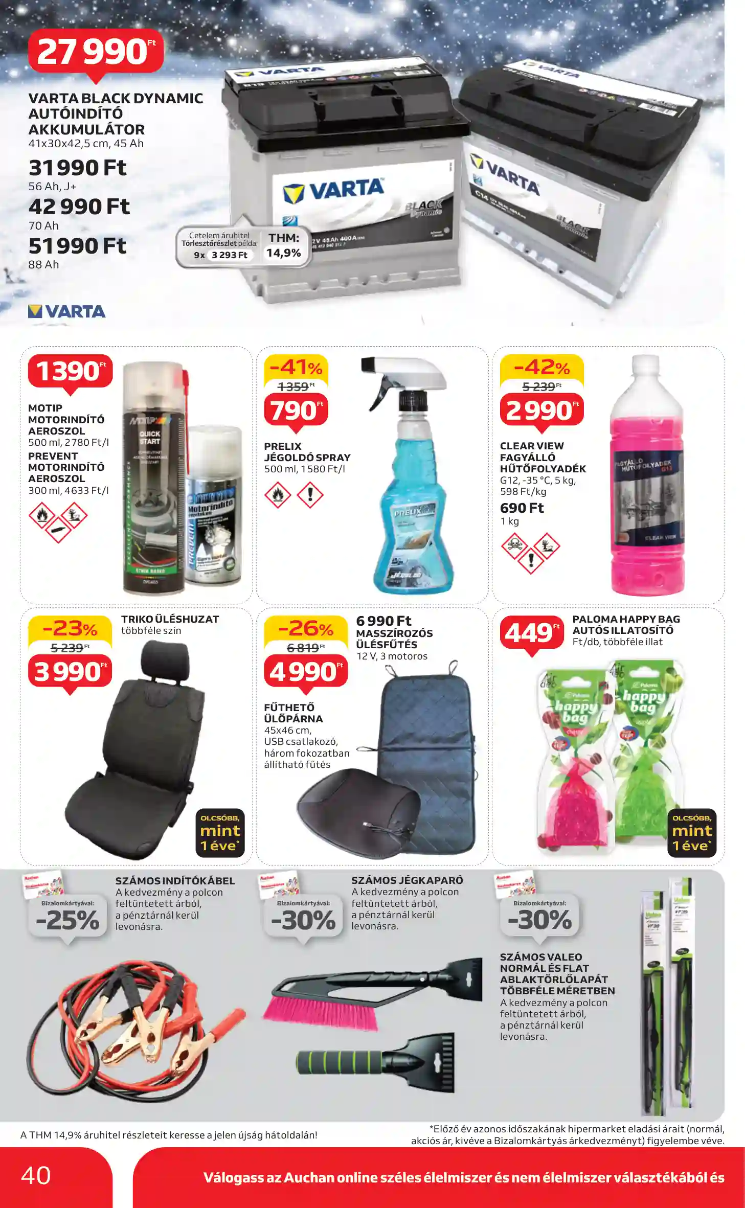 Auchan akciós újság 1. hét (34 oldal)