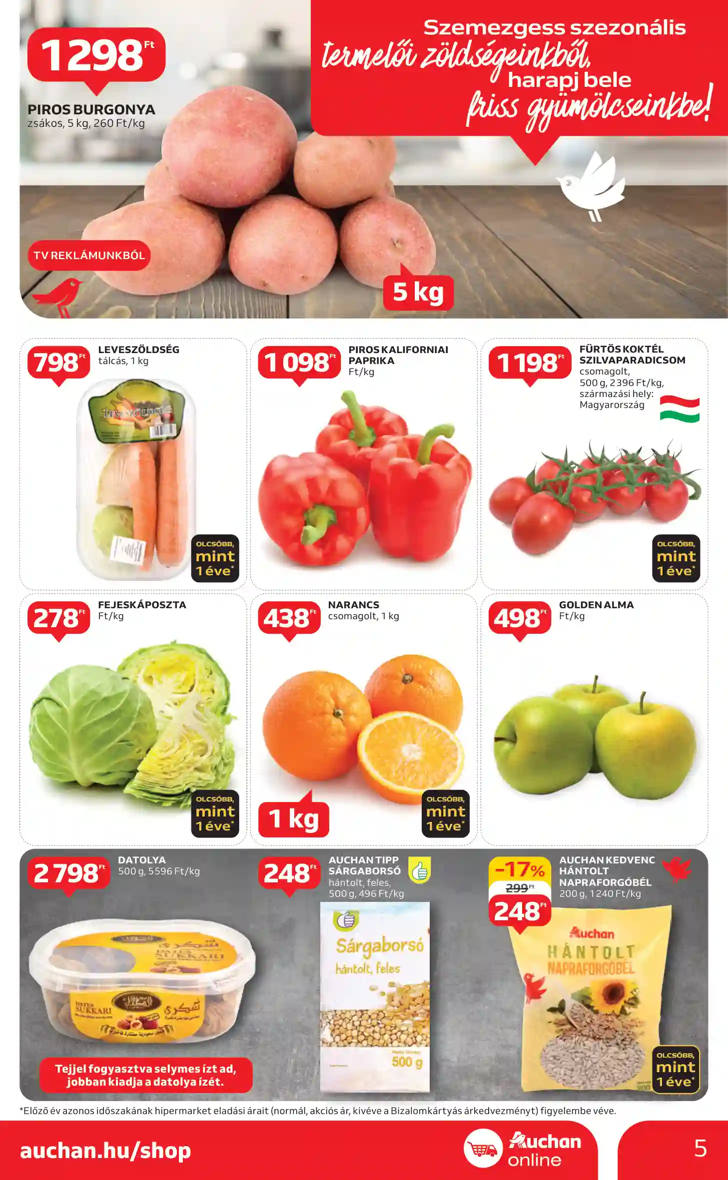 Auchan akciós újság 1. hét (35 oldal)