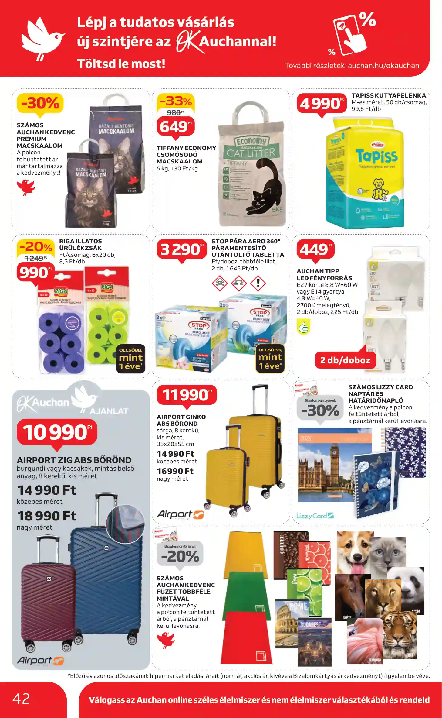 Auchan akciós újság 1. hét (37 oldal)