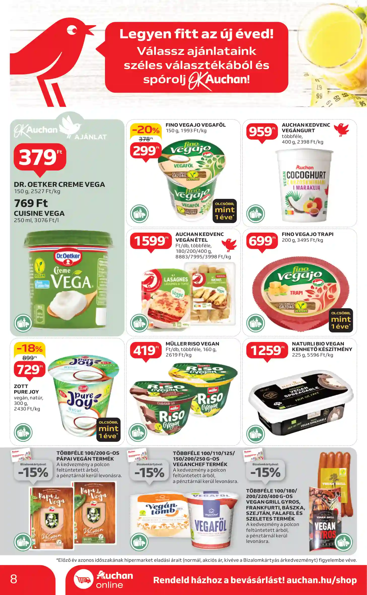 Auchan akciós újság 1. hét (44 oldal)