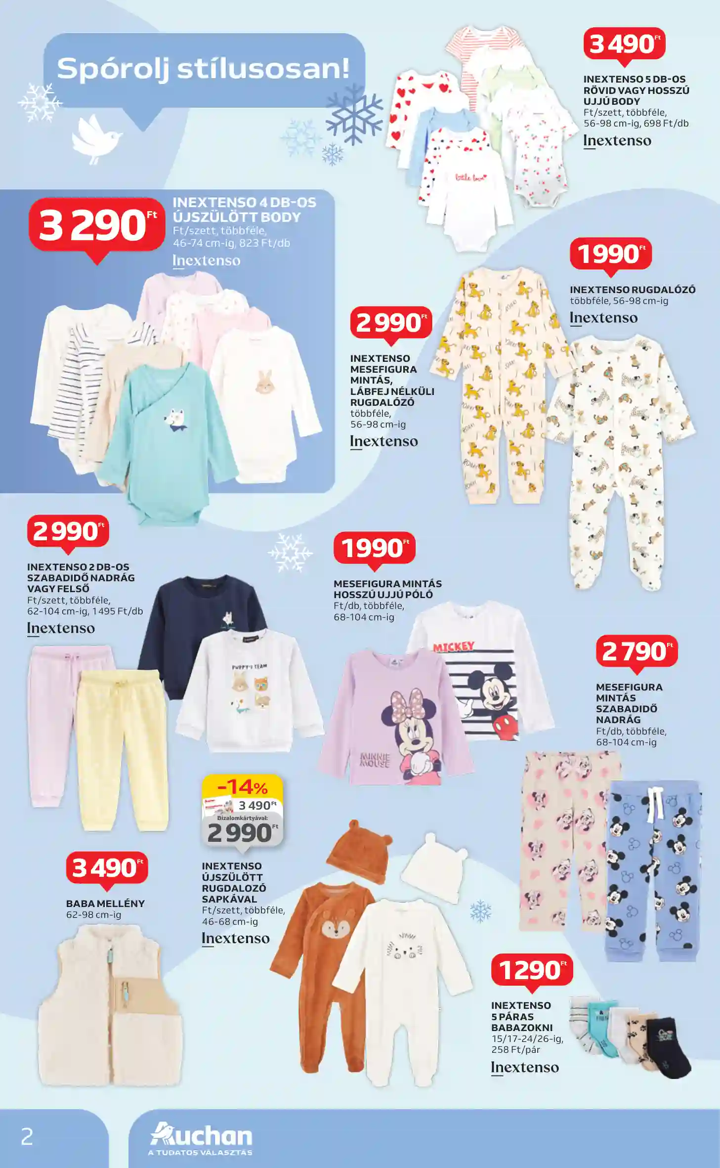 Auchan akciós újság 1. hét (2 oldal)