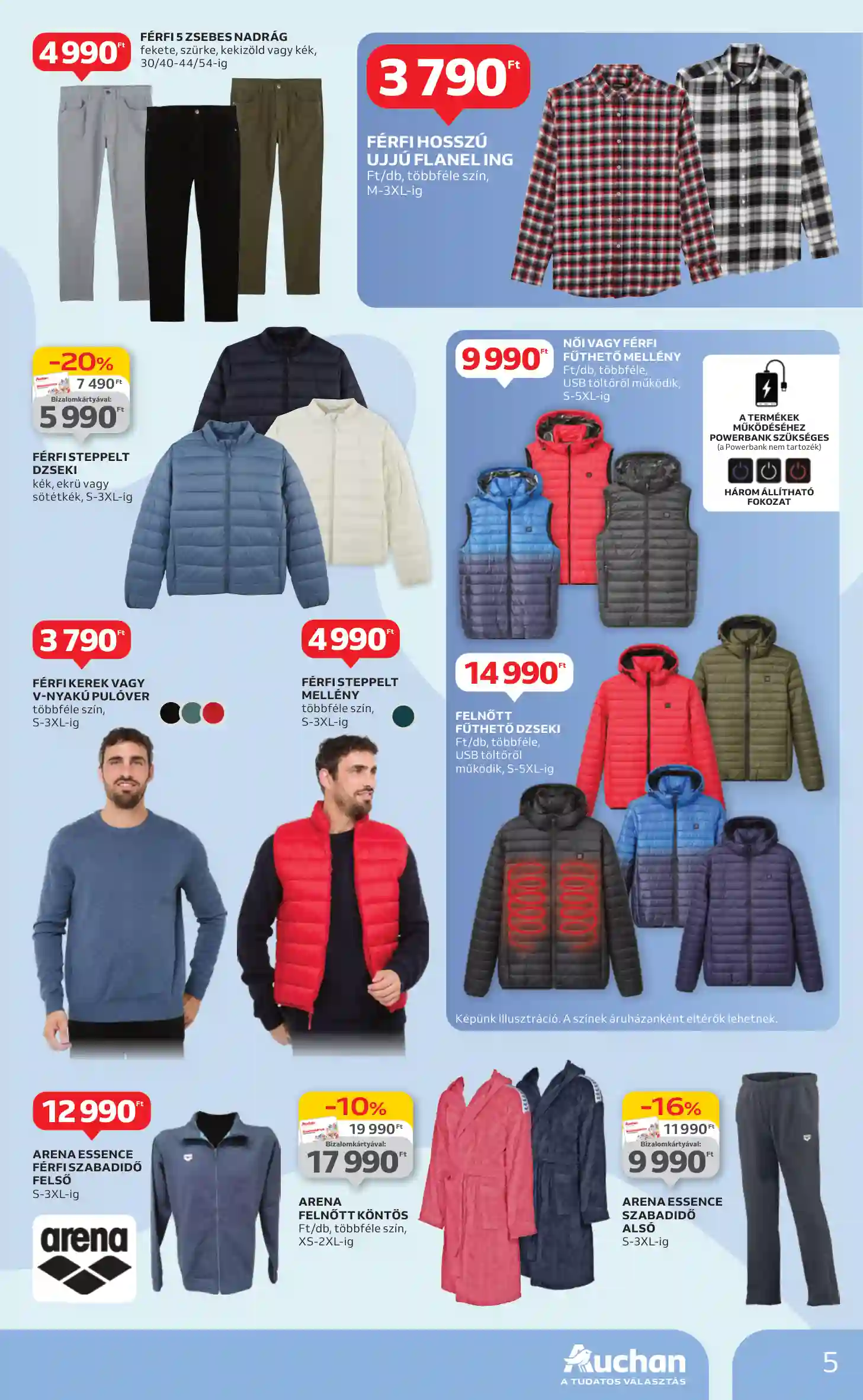 Auchan akciós újság 1. hét (5 oldal)