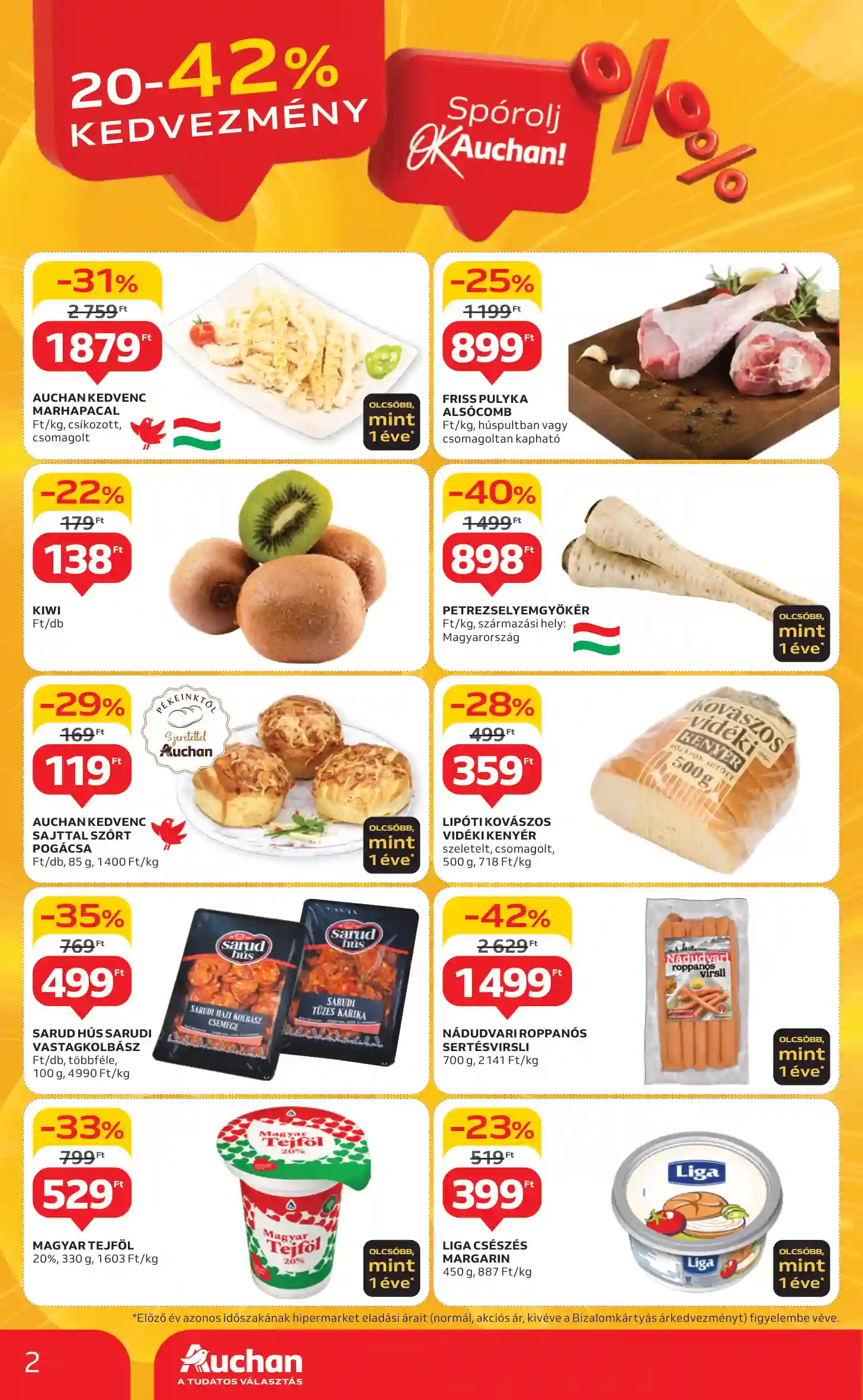 Auchan akciós újság 2. hét (2 oldal)