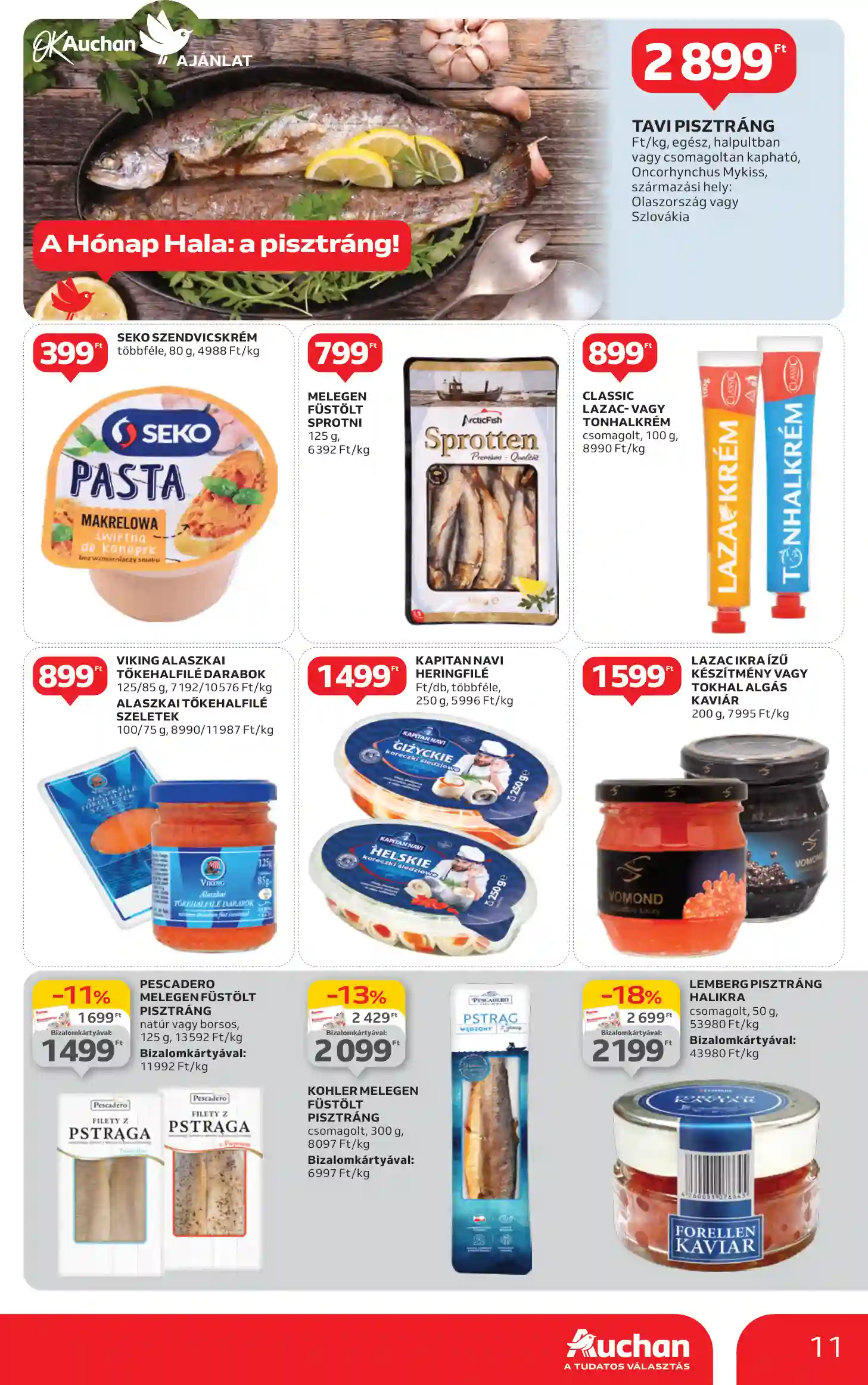 Auchan akciós újság 2. hét (3 oldal)