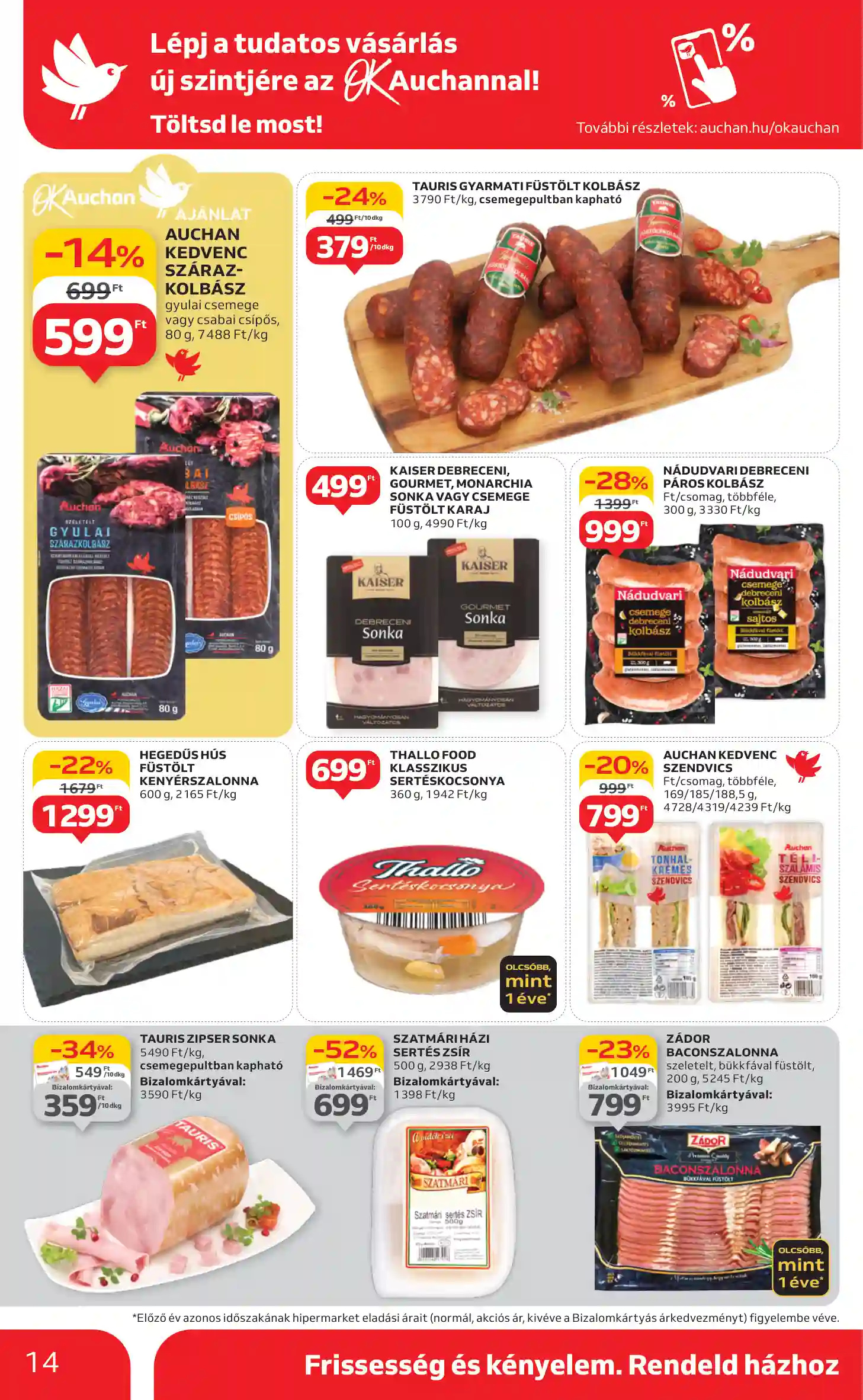 Auchan akciós újság 2. hét (6 oldal)