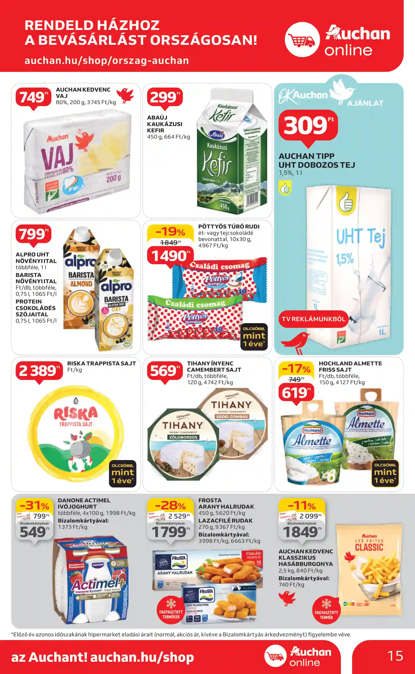 Auchan akciós újság 2. hét (7 oldal)