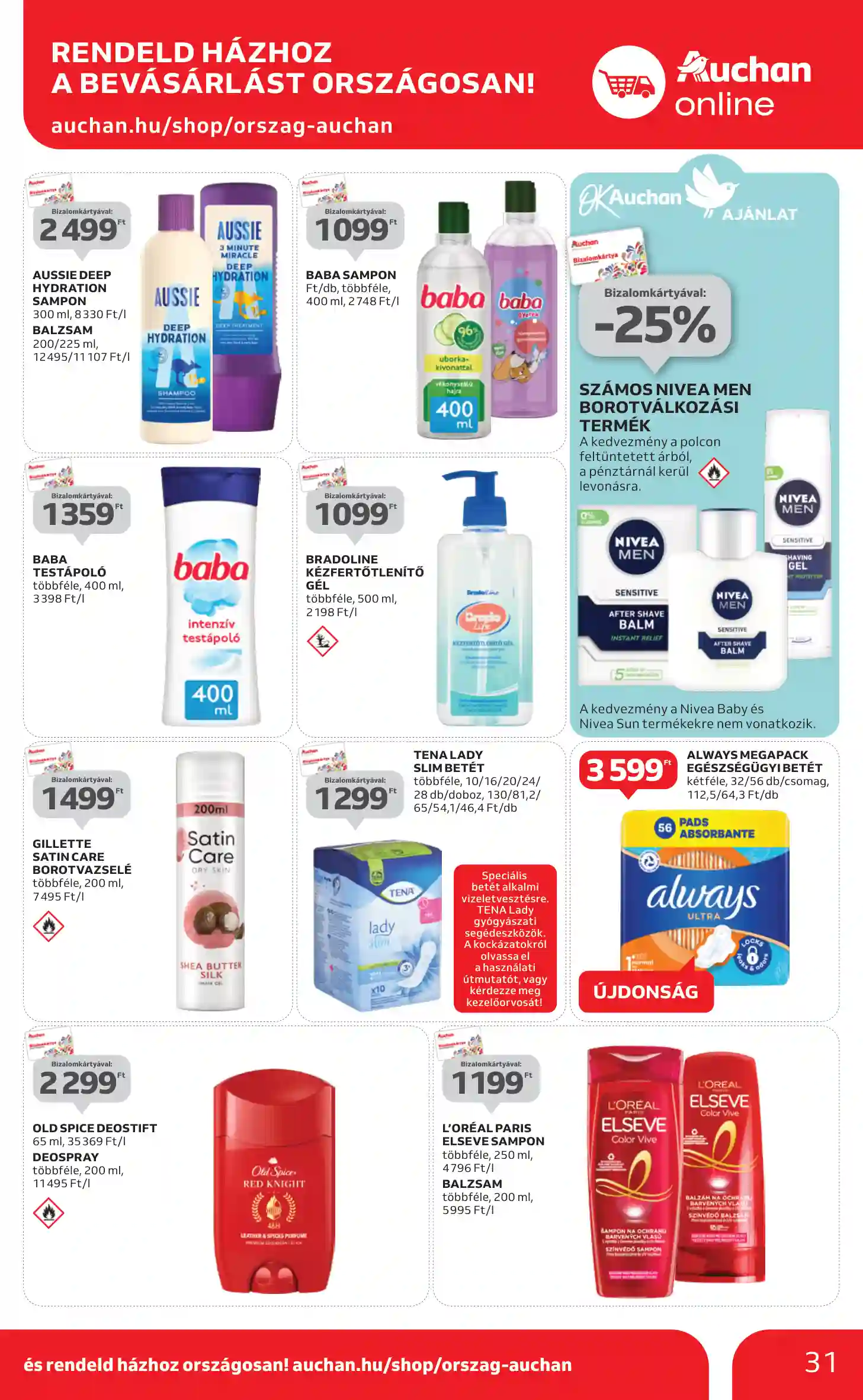 Auchan akciós újság 2. hét (25 oldal)
