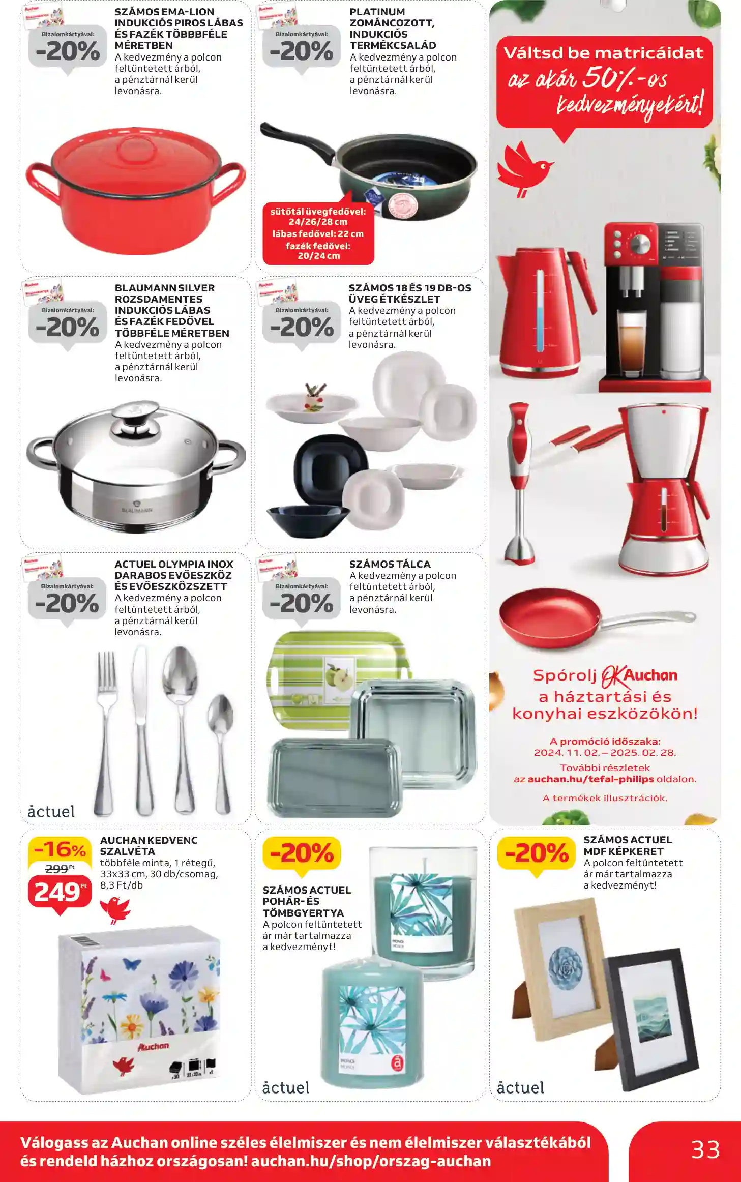 Auchan akciós újság 2. hét (27 oldal)