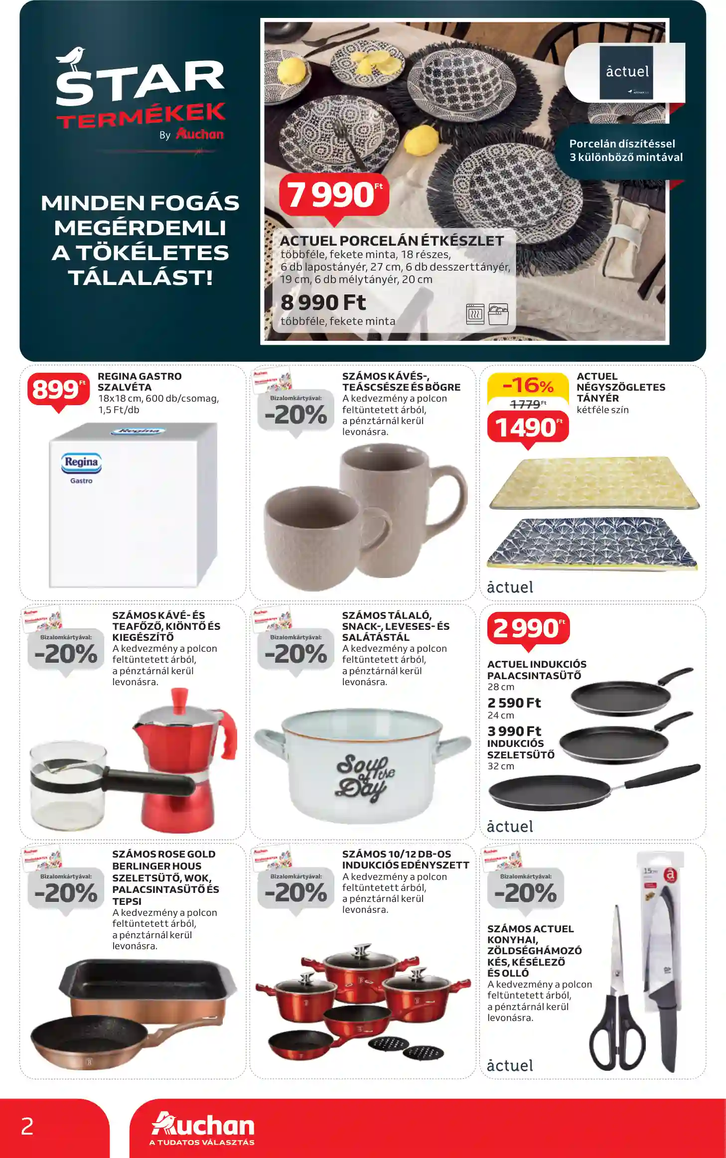 Auchan akciós újság 3. hét (2 oldal)