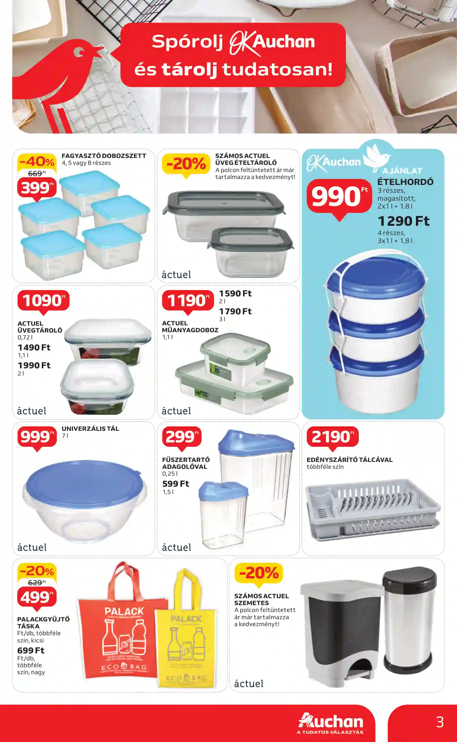Auchan akciós újság 3. hét (3 oldal)