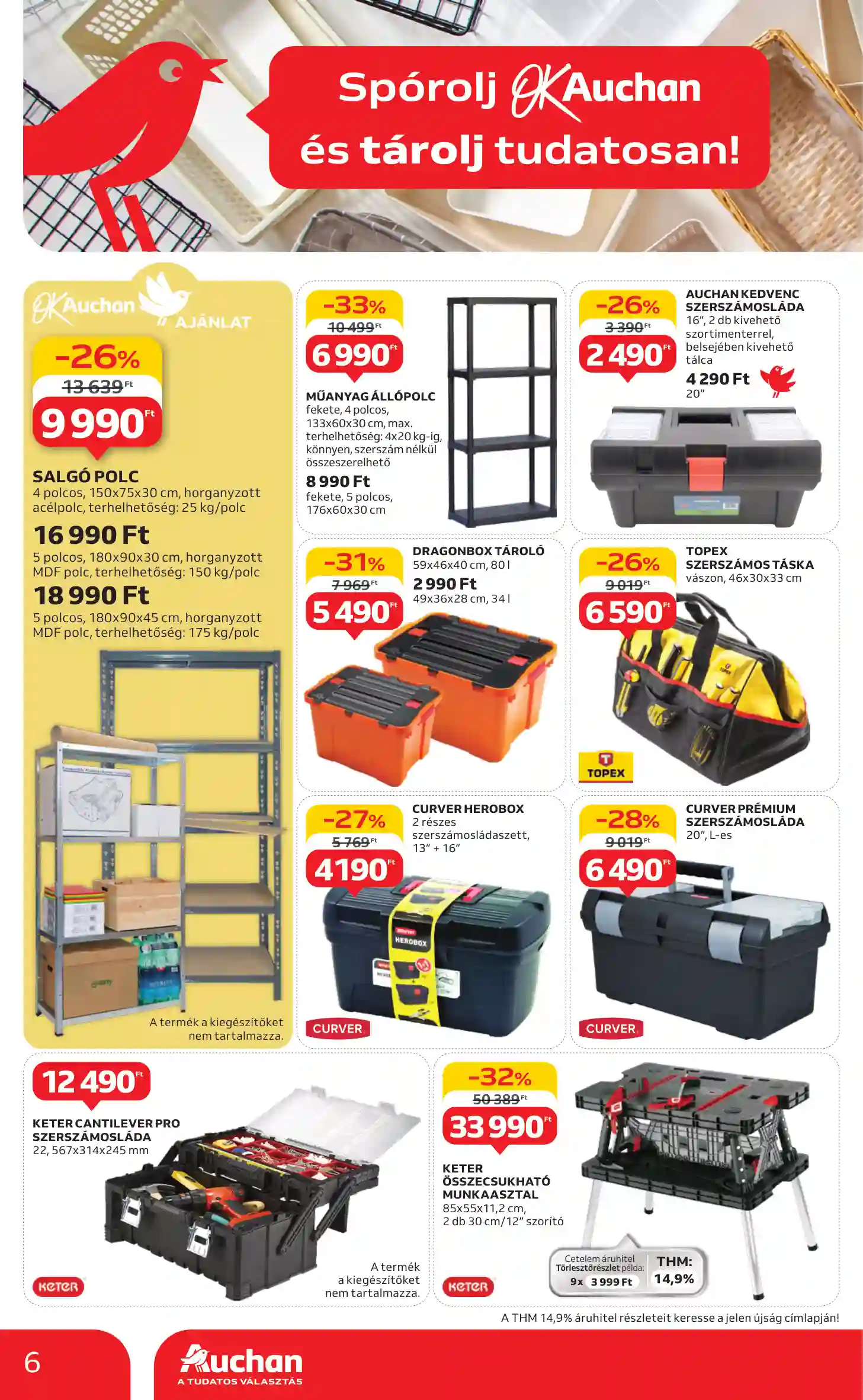 Auchan akciós újság 3. hét (6 oldal)