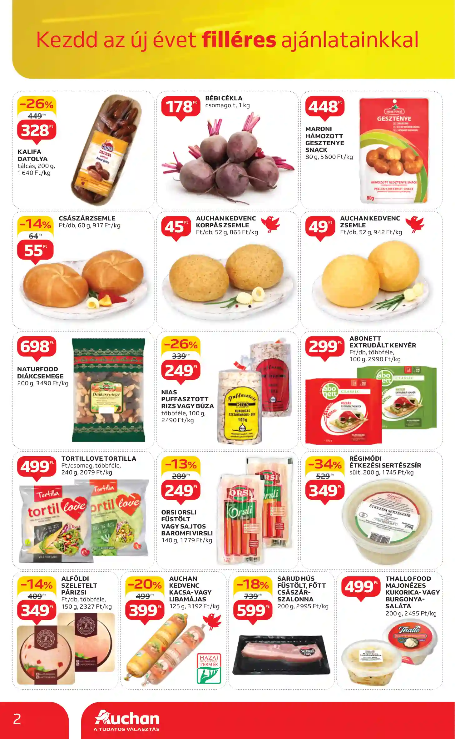 Auchan akciós újság 3. hét (2 oldal)